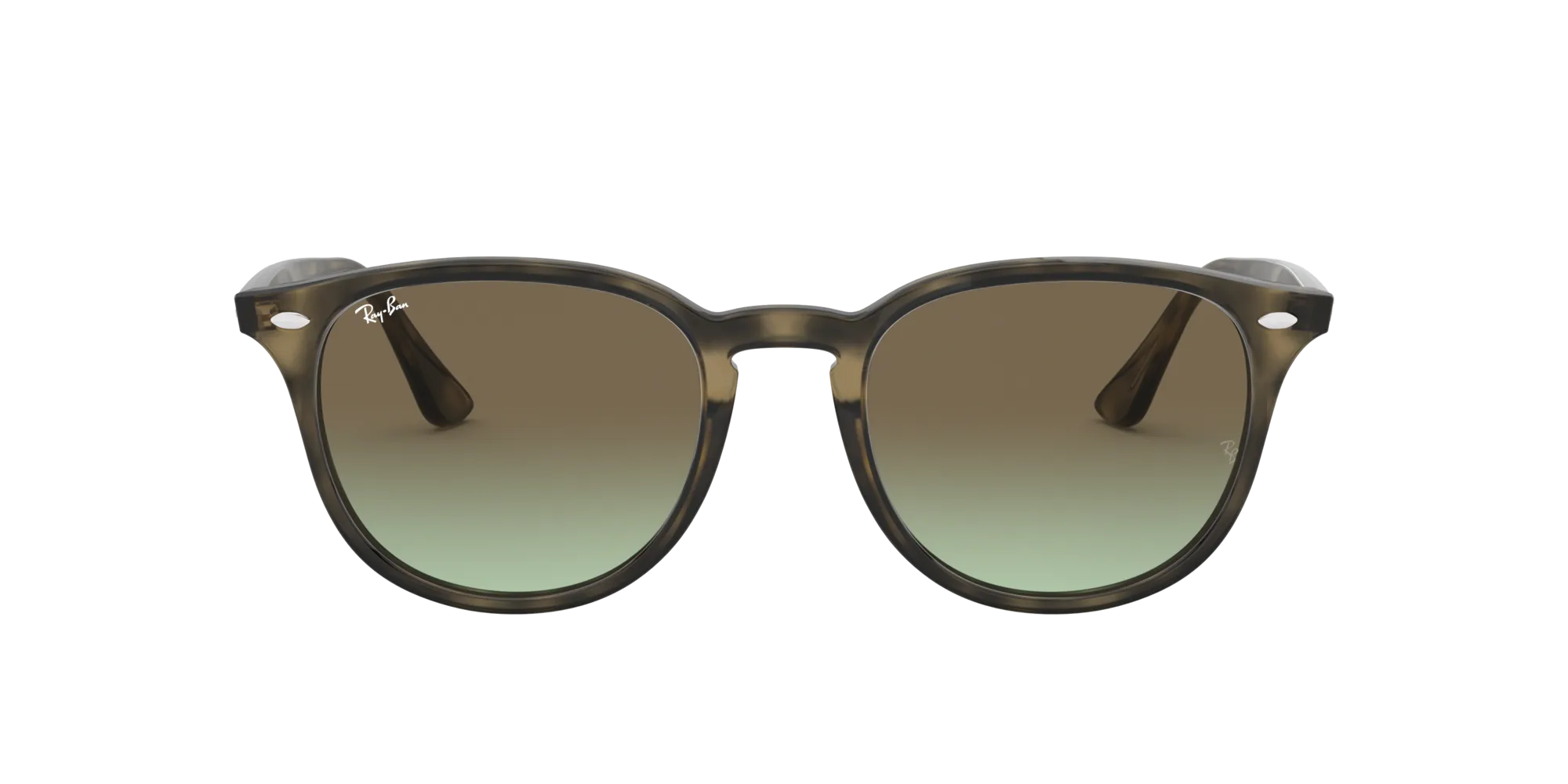 Ray - Ban RB4259 731/E8 Occhiali da sole Iniettato Tartaruga Marrone Pantos Normale Sfumato - immagine 2