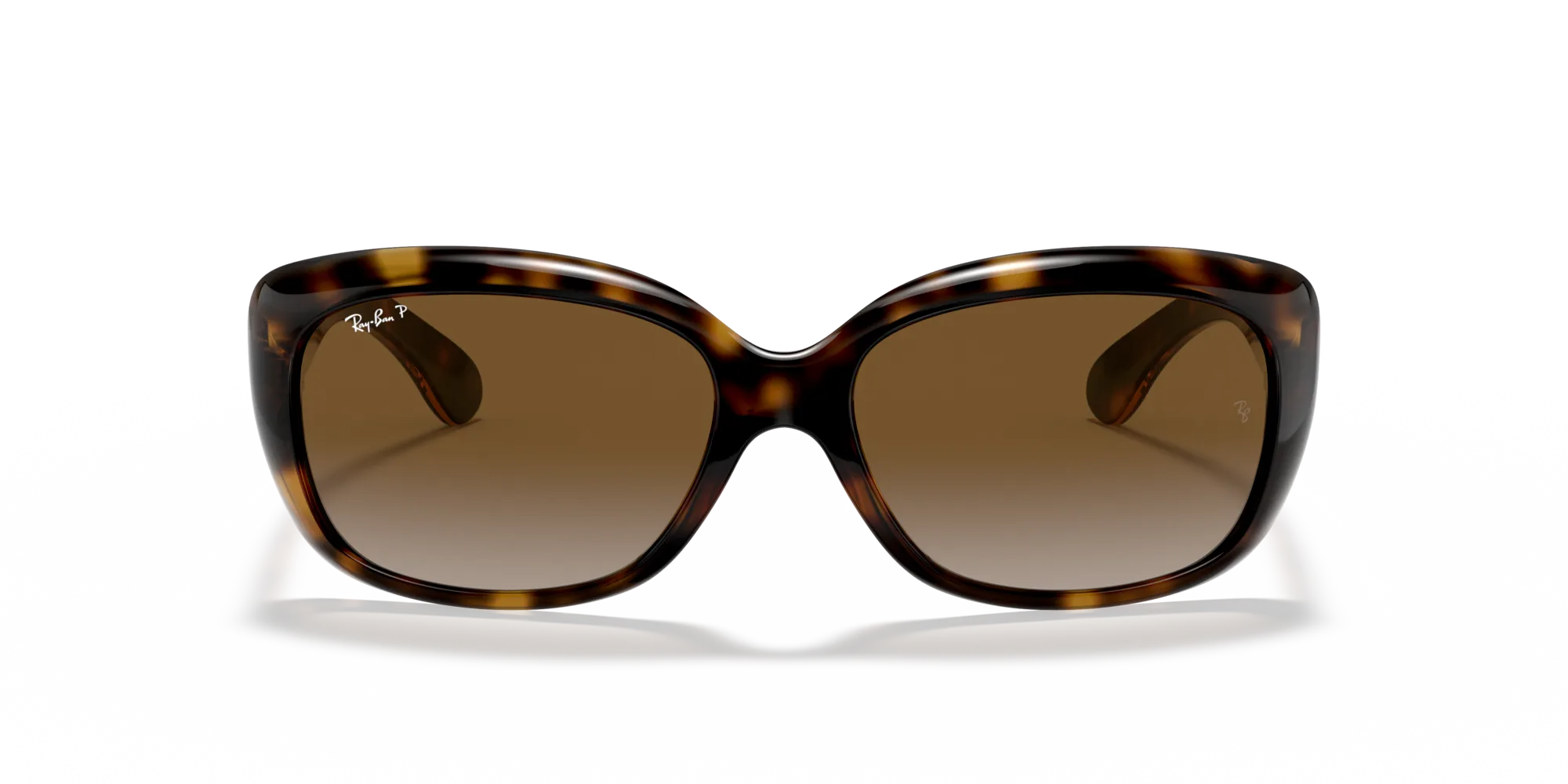 Ray - Ban RB4101 JACKIE OHH 710/T5 Occhiali da sole Iniettato Tartaruga Marrone Farfalla Polarizzata - immagine 3