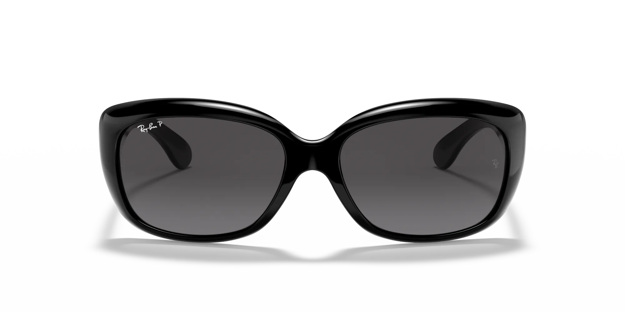 Ray - Ban RB4101 JACKIE OHH 601/T3 Occhiali da sole Iniettato Nero Grigio Farfalla Polarizzata - immagine 3