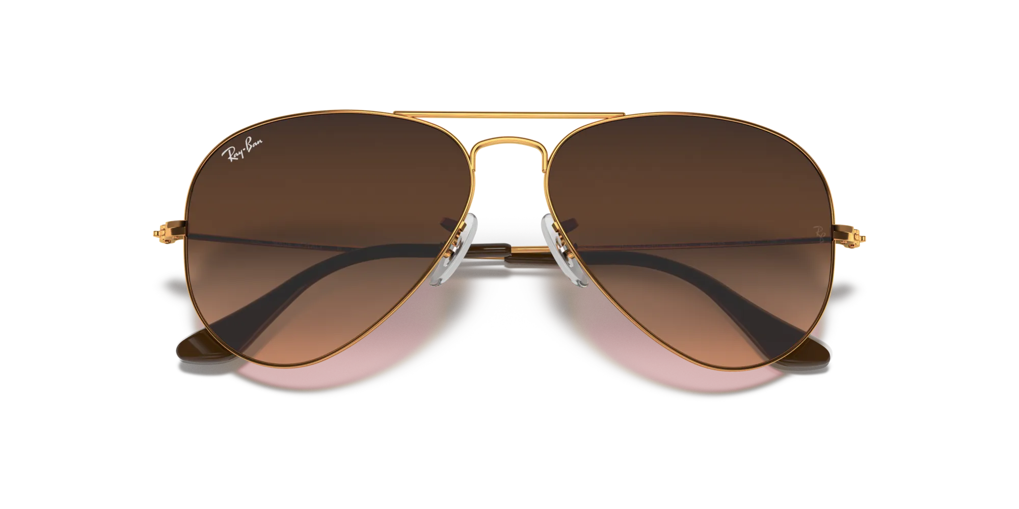Ray - Ban RB3025 AVIATOR 9001A5 Occhiali da sole Metallo Marrone [""] Pilot Normale - immagine 2