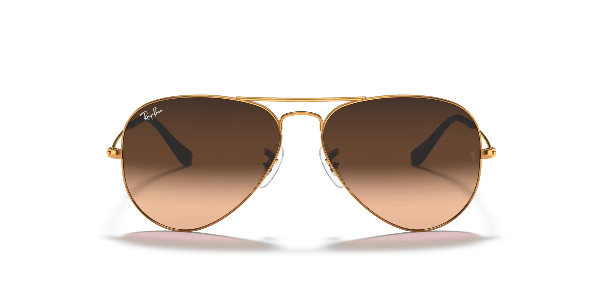 Ray - Ban RB3025 AVIATOR 9001A5 Occhiali da sole Metallo Marrone [""] Pilot Normale - immagine 3