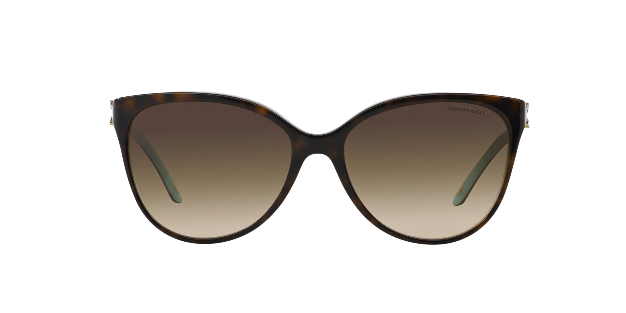 Tiffany TF4089B 81343B Occhiali da sole Acetato Marrone Marrone Cat Eye Normale Sfumato - immagine 2