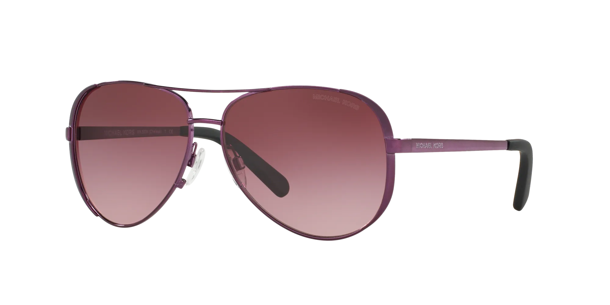 Michael Kors MK5004 CHELSEA 11588H Occhiali da sole Metallo Viola Bordeaux Squadrata Normale Sfumato - immagine 1