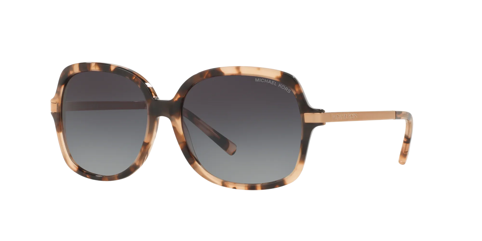 Michael Kors MK2024 ADRIANNA II 316213 Occhiali da sole Acetato Tartaruga Grigio Squadrata Normale Sfumato - immagine 1