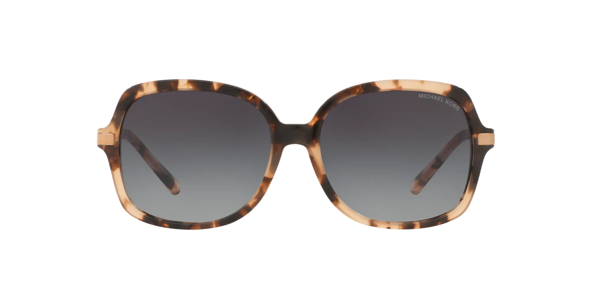 Michael Kors MK2024 ADRIANNA II 316213 Occhiali da sole Acetato Tartaruga Grigio Squadrata Normale Sfumato - immagine 2