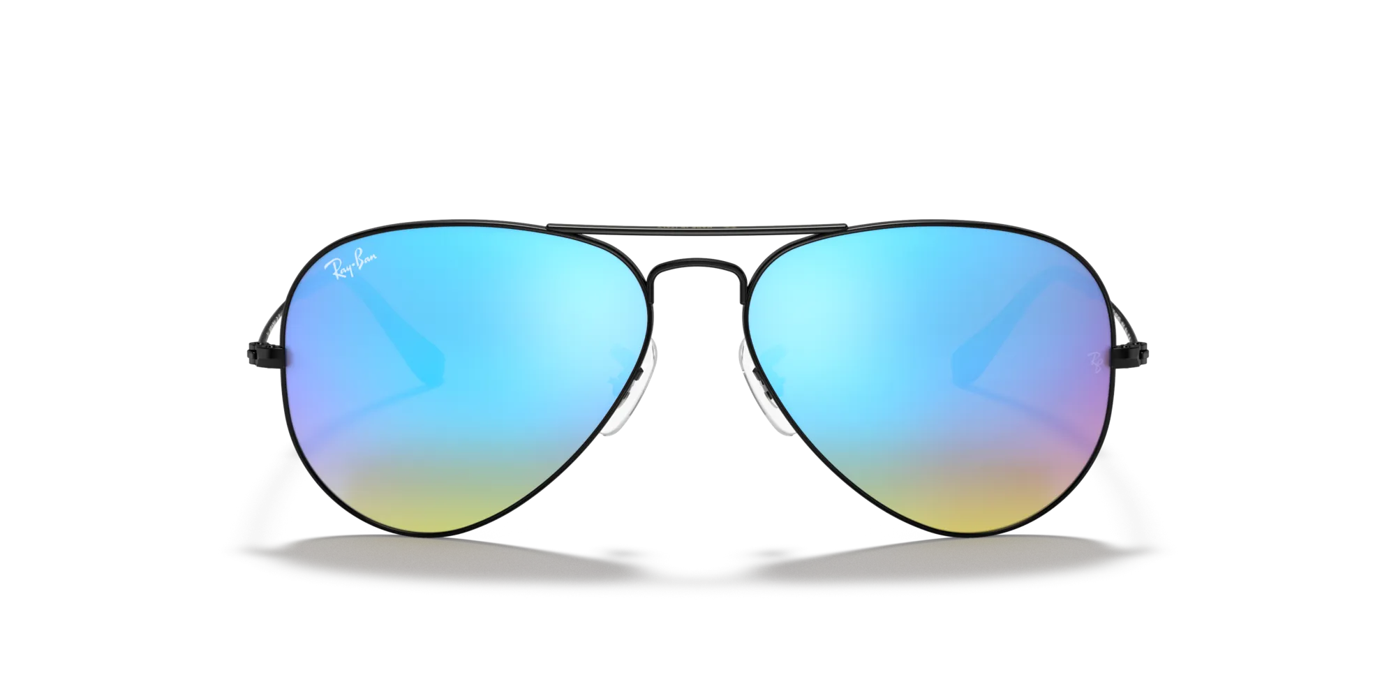 Ray - Ban RB3025 AVIATOR 002/4O Occhiali da sole Metallo Nero [""] Pilot Normale - immagine 3