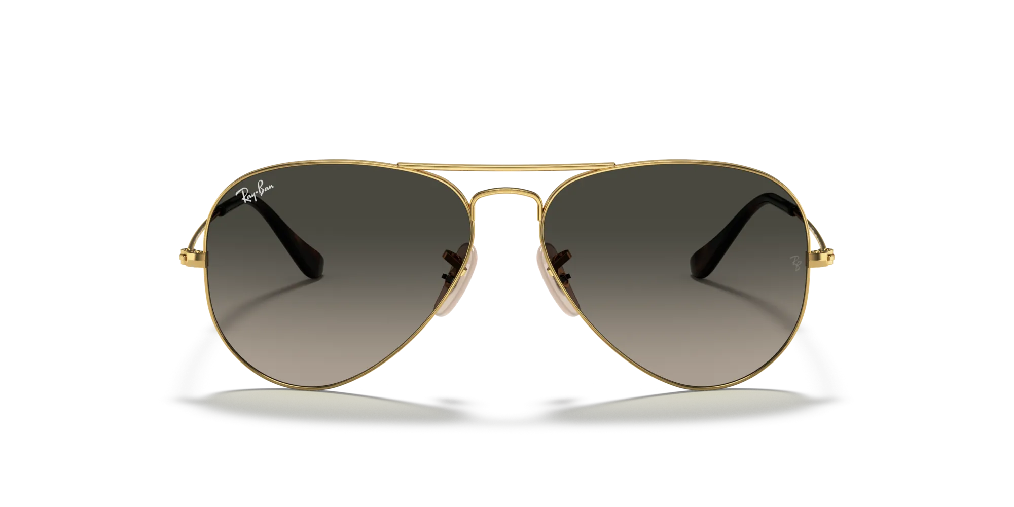 Ray - Ban RB3025 AVIATOR 181/71 Occhiali da sole Metallo Oro Grigio Pilot Normale Sfumato - immagine 3