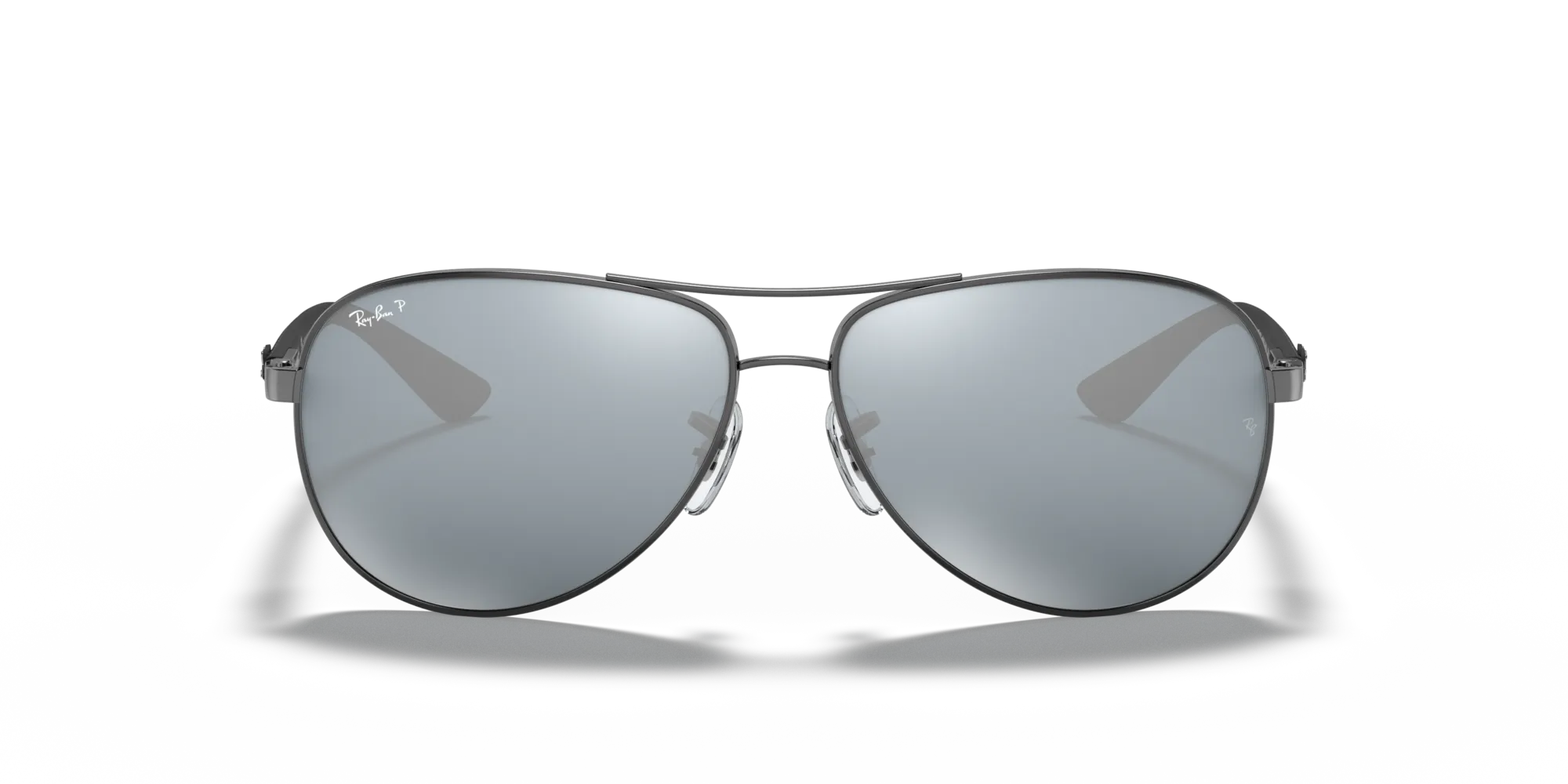 Ray - Ban RB8313 CARBON FIBRE 004/K6 Occhiali da sole Metallo Canna di fucile Pilot Polarizzata - immagine 3