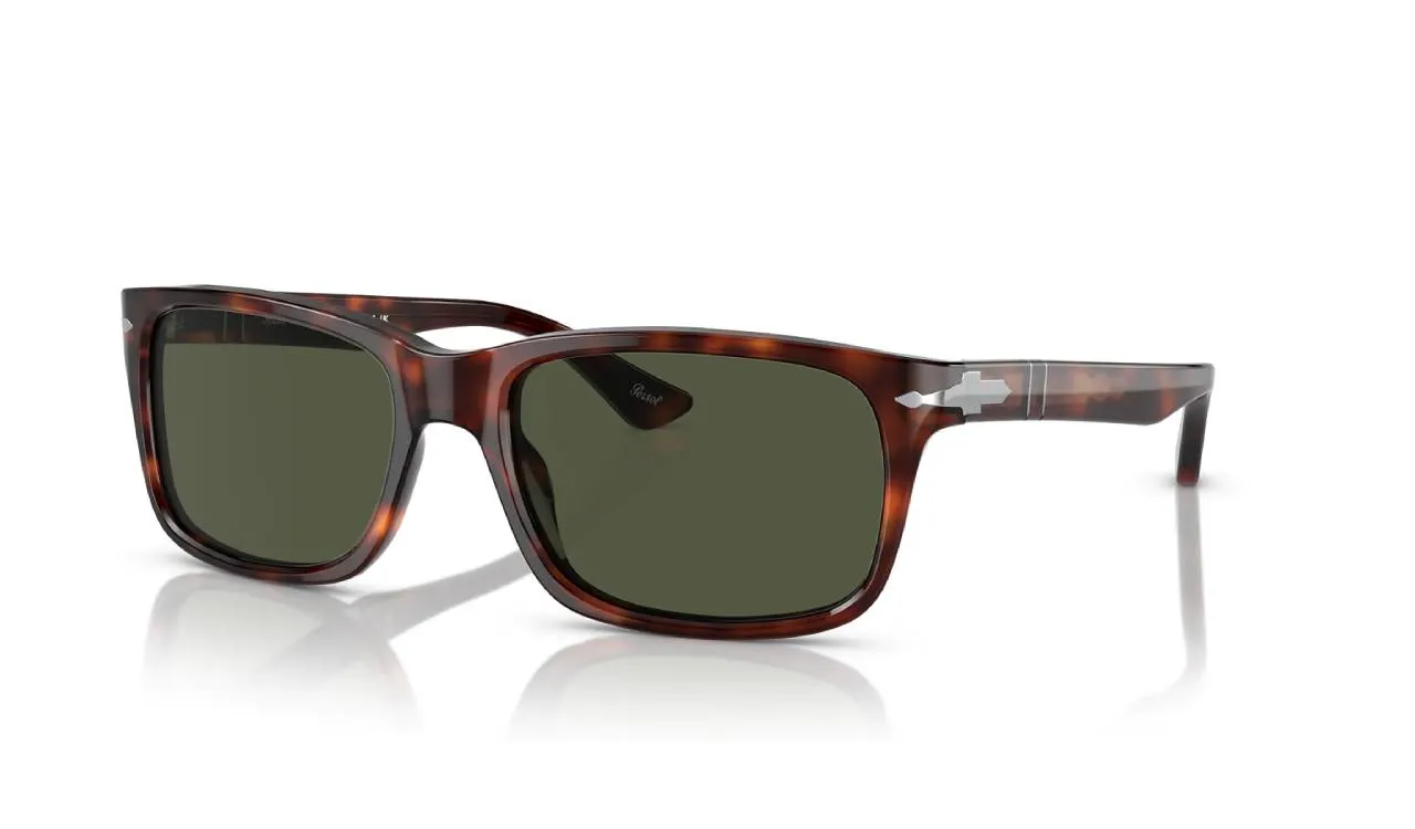 Persol PO3048S 24/31 Occhiali da sole Plastica Havana Geometrica - immagine 1