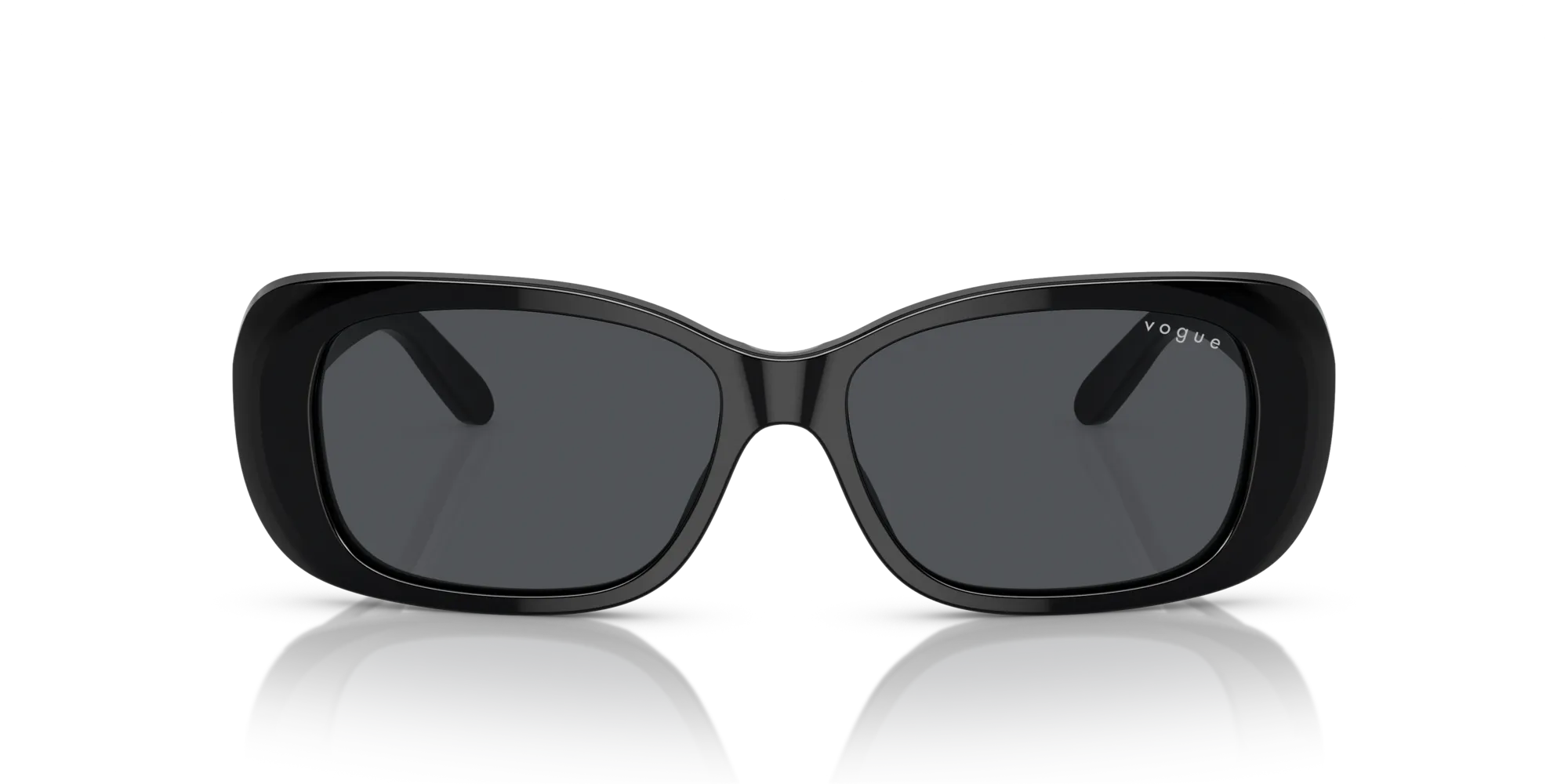 VOGUE EYEWEAR VO2606S W44/87 Occhiali da sole Acetato Nero Grigio Squadrata Normale - immagine 3