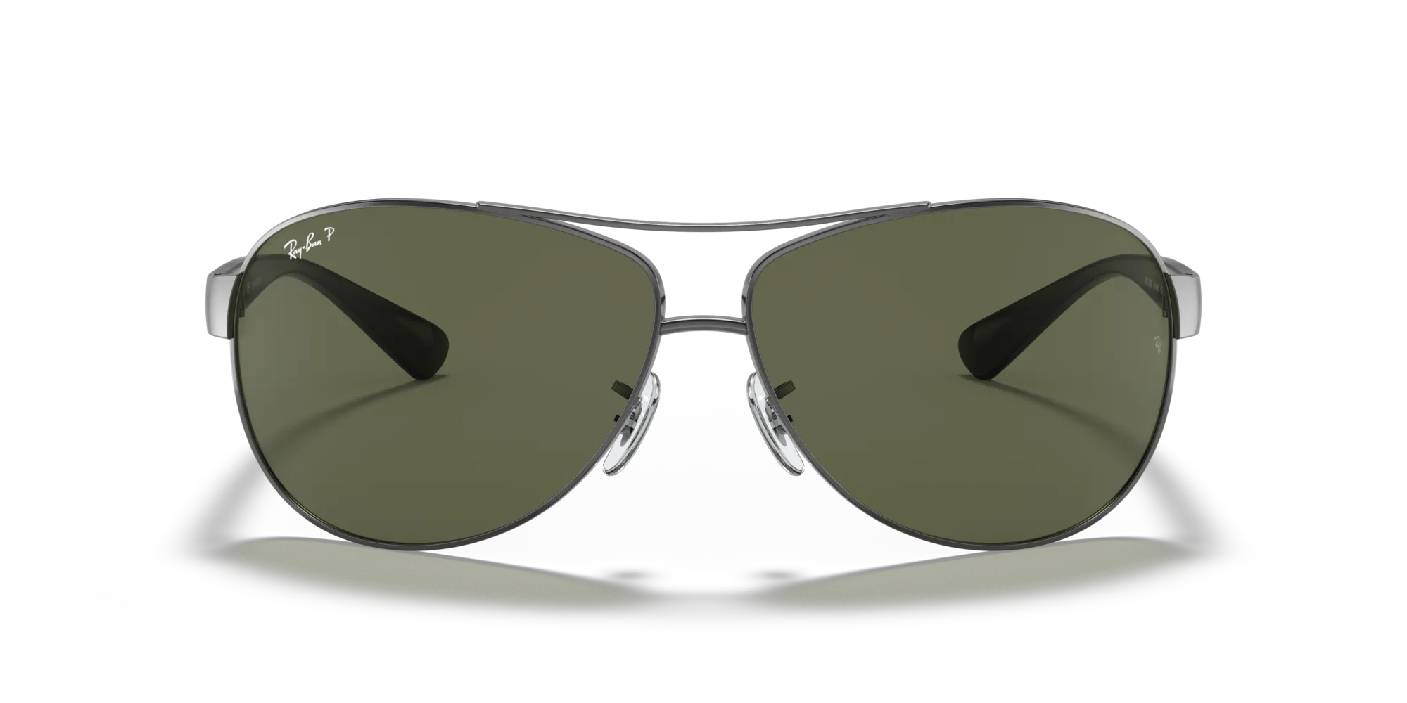 Ray - Ban RB3386 RB3386 004/9A Occhiali da sole Metallo Grigio [""] Pilot Polarizzata - immagine 3