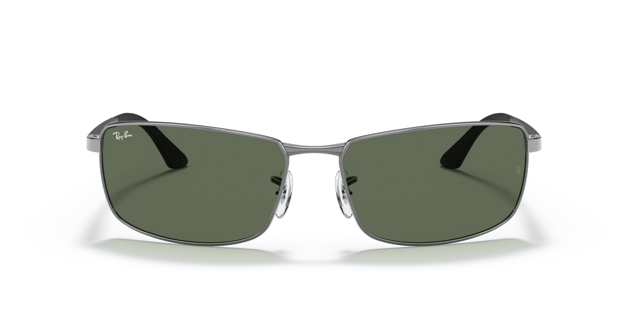 Ray - Ban RB3498 N/A 004/71 Occhiali da sole Metallo Grigio G15 Squadrata Normale - immagine 3