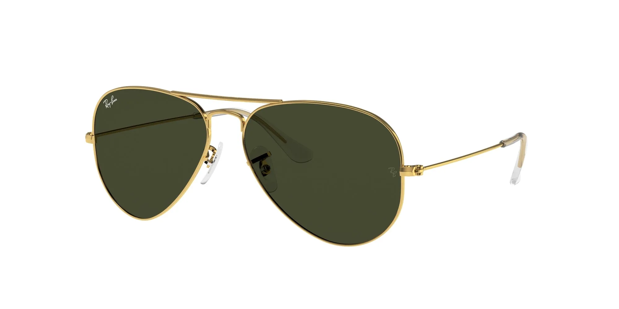 Ray - Ban RB3025 AVIATOR L0205 Occhiali da sole Metallo Oro G15 Pilot Normale - immagine 1