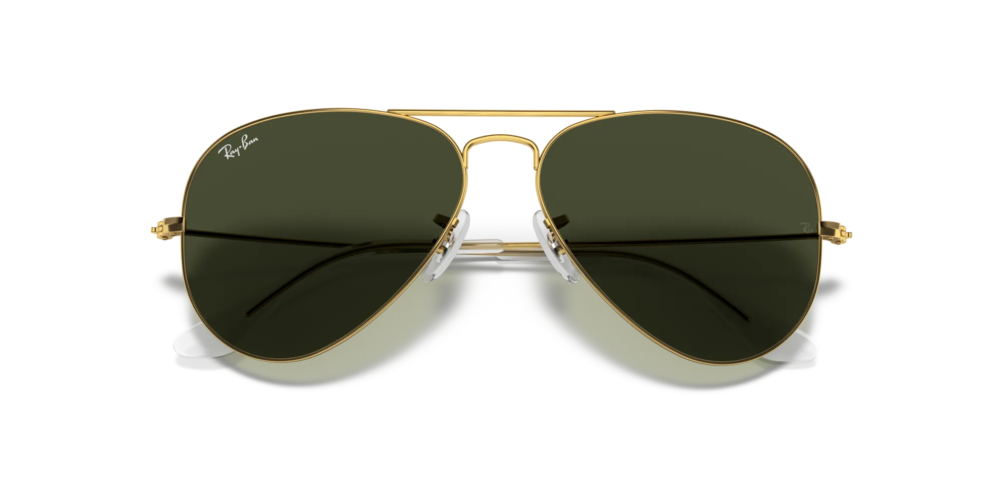 Ray - Ban RB3025 AVIATOR L0205 Occhiali da sole Metallo Oro G15 Pilot Normale - immagine 2