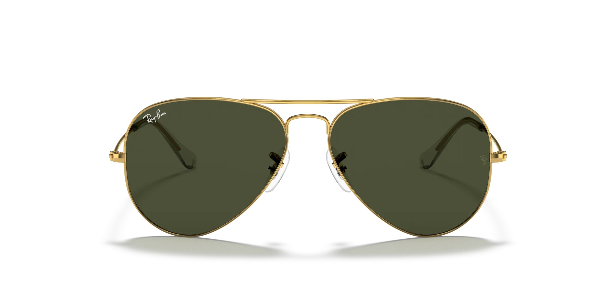 Ray - Ban RB3025 AVIATOR L0205 Occhiali da sole Metallo Oro G15 Pilot Normale - immagine 3