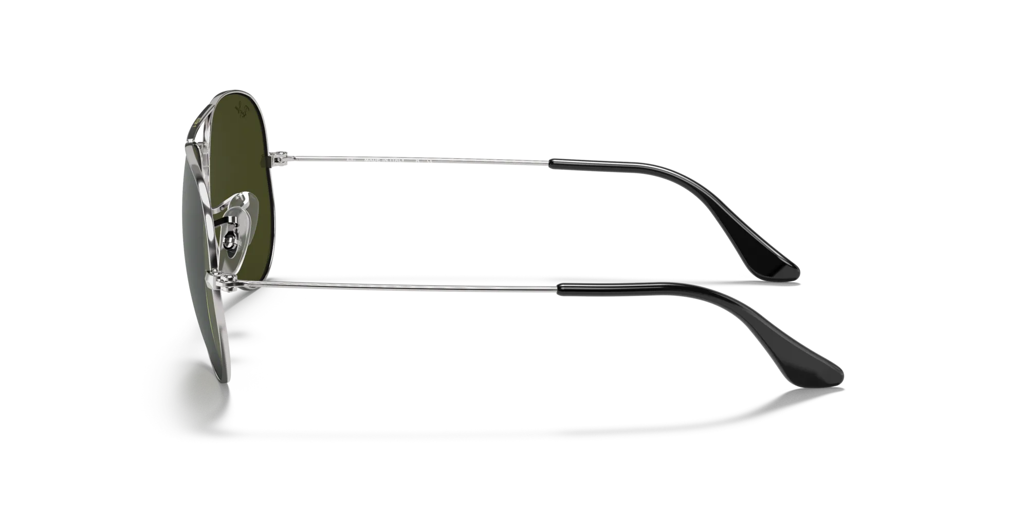Ray - Ban RB3025 AVIATOR 003/40 Occhiali da sole Metallo Argento Grigio Pilot Normale - immagine 4