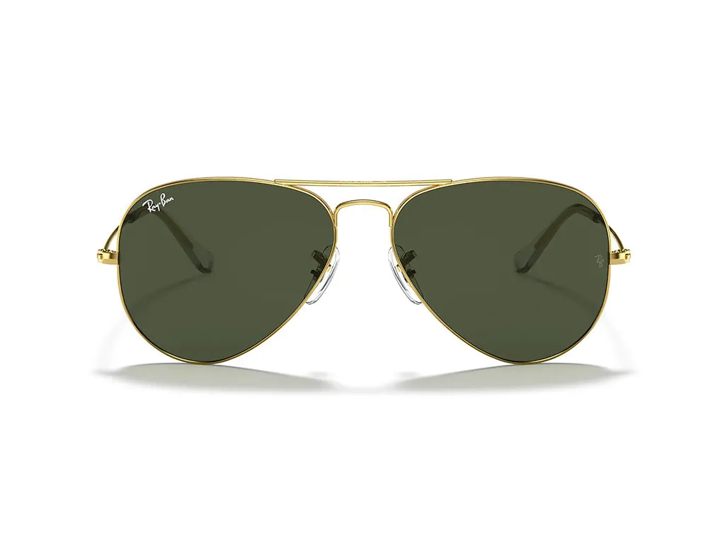 Ray - Ban RB3025 AVIATOR 001 Occhiali da sole Metallo Oro G15 Pilot Normale - immagine 2