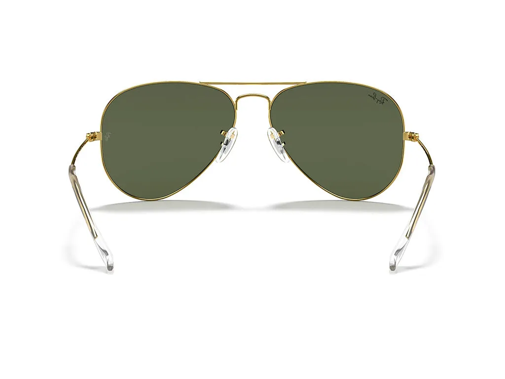 Ray - Ban RB3025 AVIATOR 001 Occhiali da sole Metallo Oro G15 Pilot Normale - immagine 4