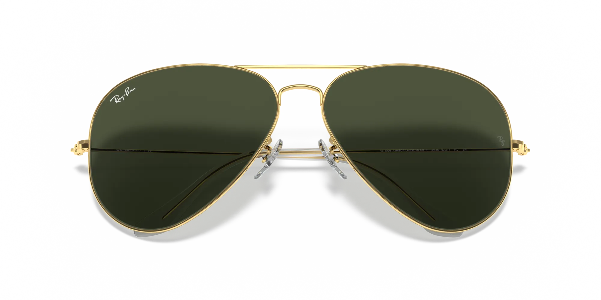 Ray - Ban RB3026 AVIATOR LARGE METAL II L2846 Occhiali da sole Metallo Oro G15 Pilot Normale - immagine 2