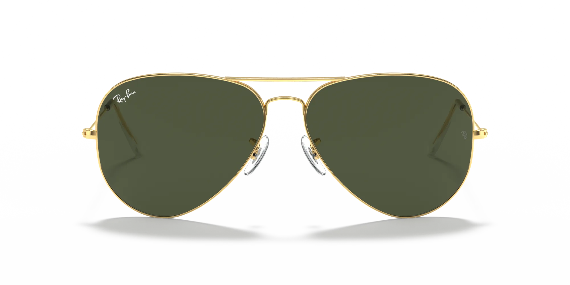 Ray - Ban RB3026 AVIATOR LARGE METAL II L2846 Occhiali da sole Metallo Oro G15 Pilot Normale - immagine 3