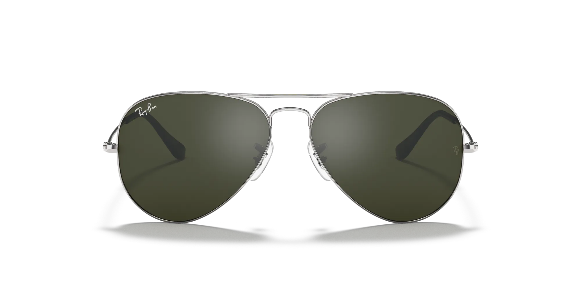 Ray - Ban RB3025 AVIATOR W3277 Occhiali da sole Metallo Argento Grigio Pilot Normale - immagine 3