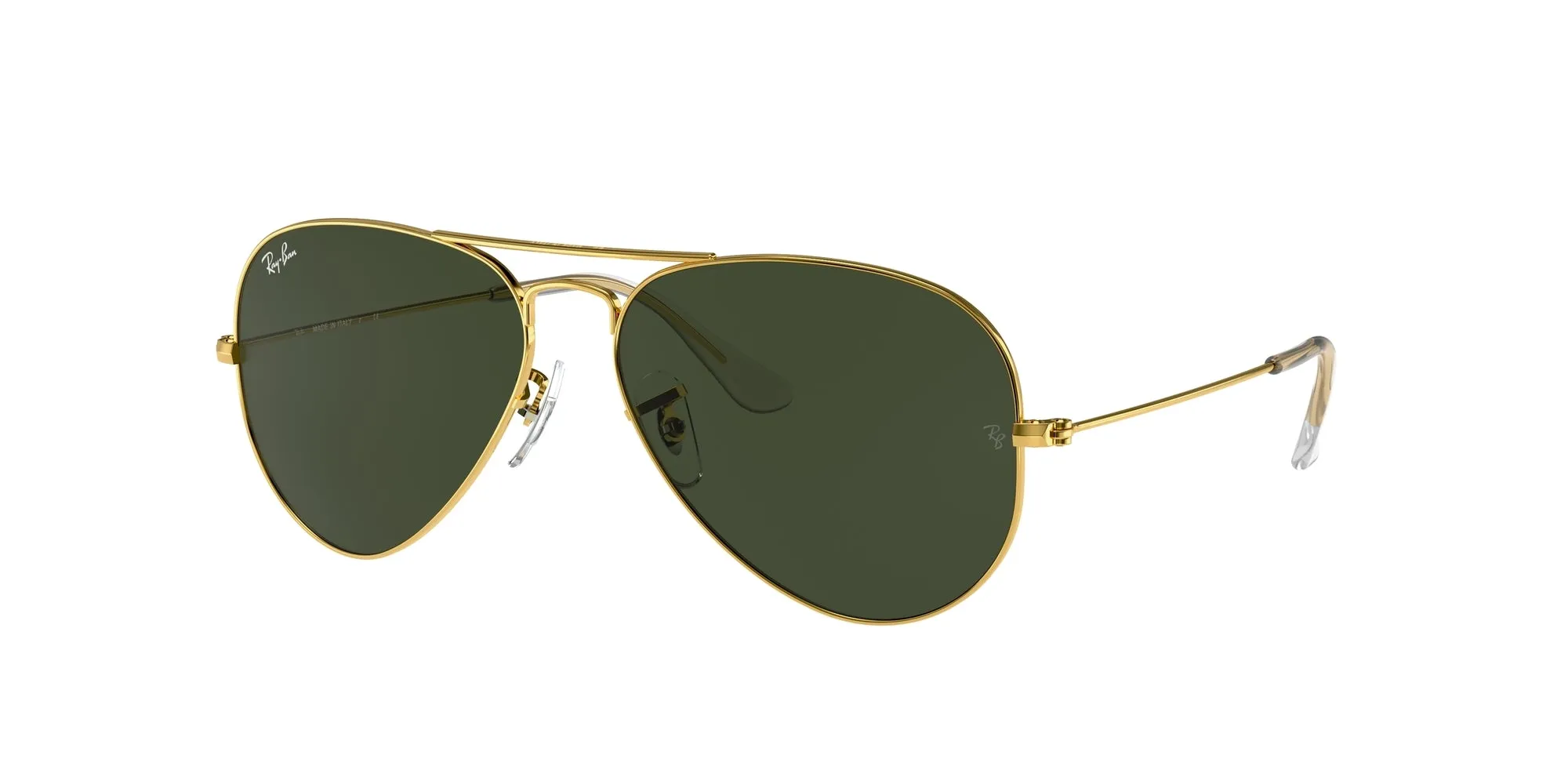 Ray - Ban RB3025 AVIATOR W3234 Occhiali da sole Metallo Oro G15 Pilot Normale - immagine 1