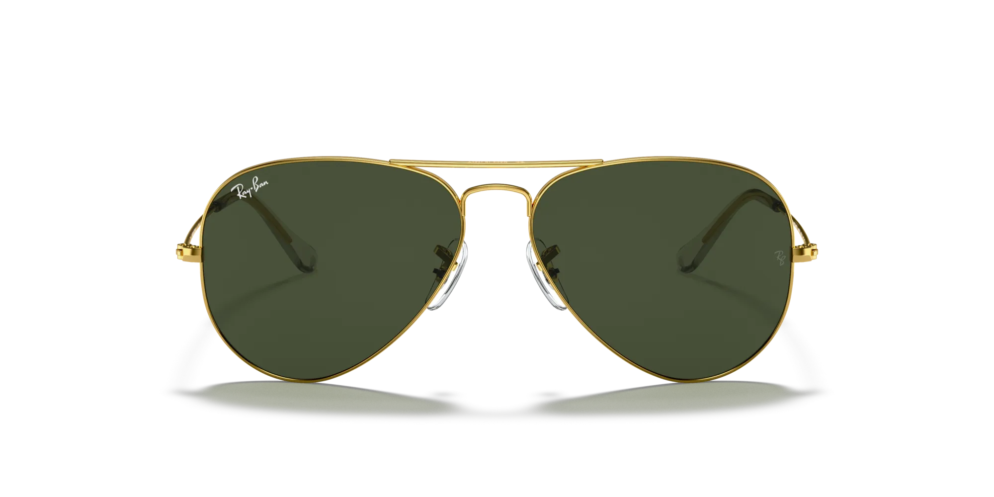 Ray - Ban RB3025 AVIATOR W3234 Occhiali da sole Metallo Oro G15 Pilot Normale - immagine 3