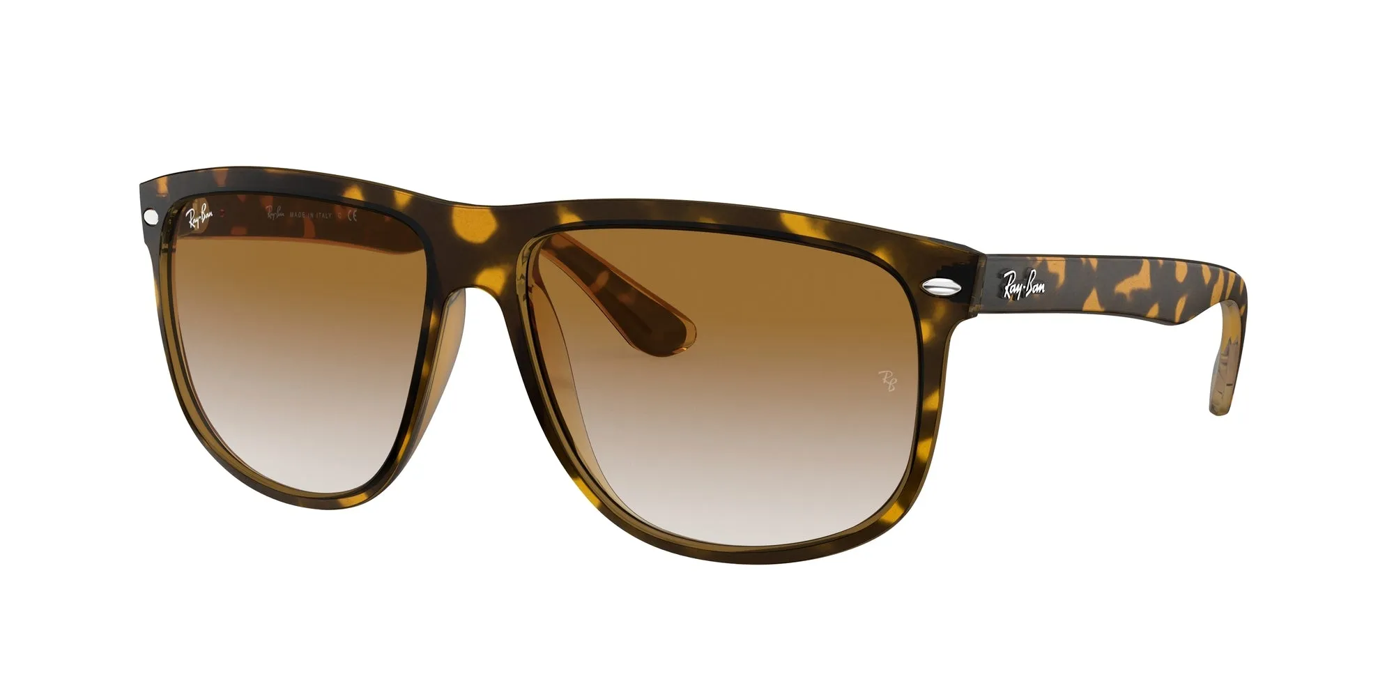 Ray - Ban RB4147 BOYFRIEND 710/51 Occhiali da sole Nylon Tartaruga Squadrata Normale Sfumato - immagine 1