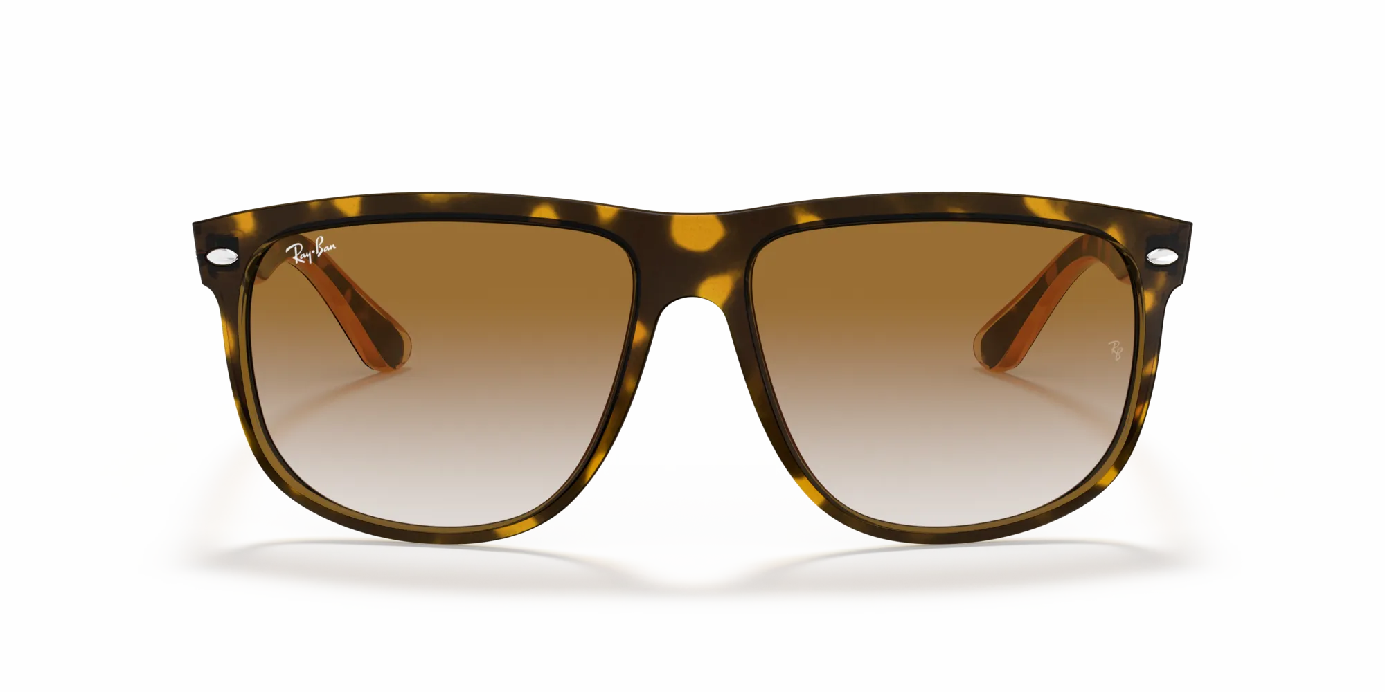 Ray - Ban RB4147 BOYFRIEND 710/51 Occhiali da sole Nylon Tartaruga Squadrata Normale Sfumato - immagine 3