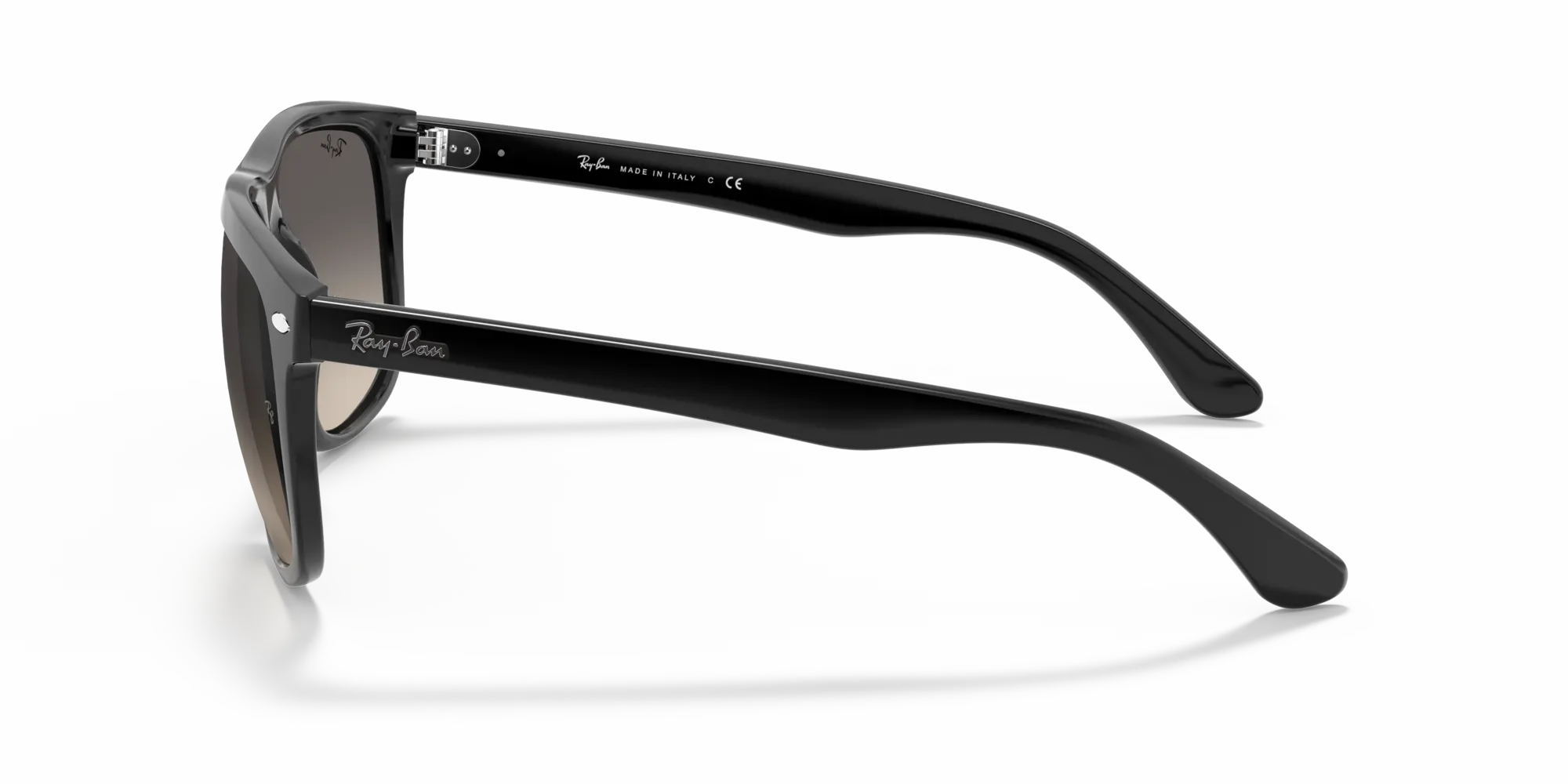 Ray - Ban RB4147 BOYFRIEND 601/32 Occhiali da sole Nylon Nero Grigio Squadrata Normale - immagine 4