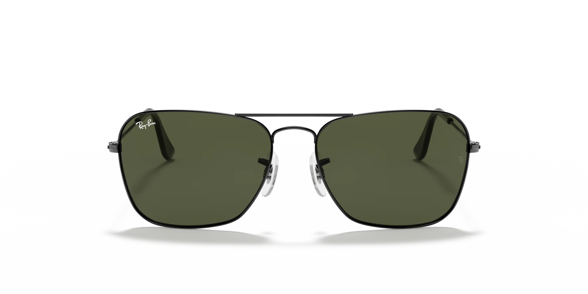 Ray - Ban RB3136 CARAVAN 004 Occhiali da sole Metallo Grigio G15 Squadrata Normale - immagine 3