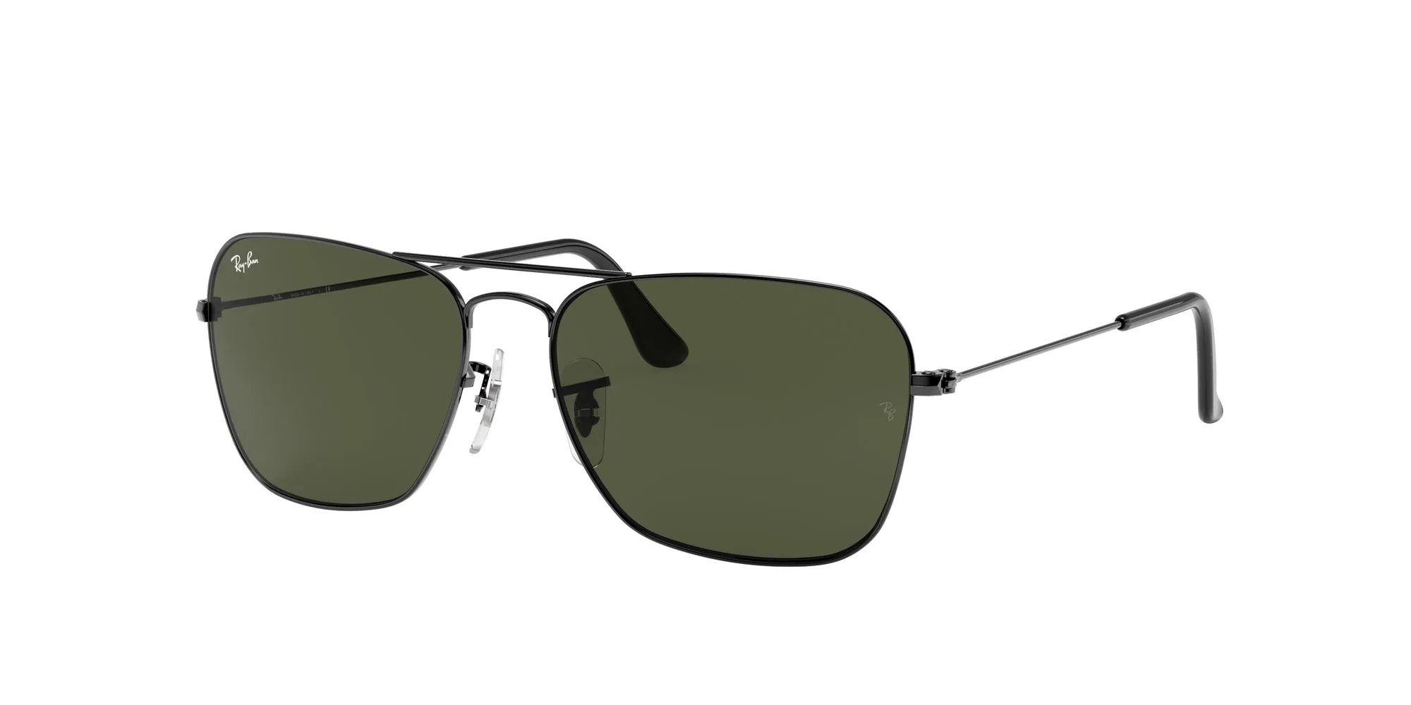 Ray - Ban RB3136 CARAVAN 004 Occhiali da sole Metallo Grigio G15 Squadrata Normale - immagine 1