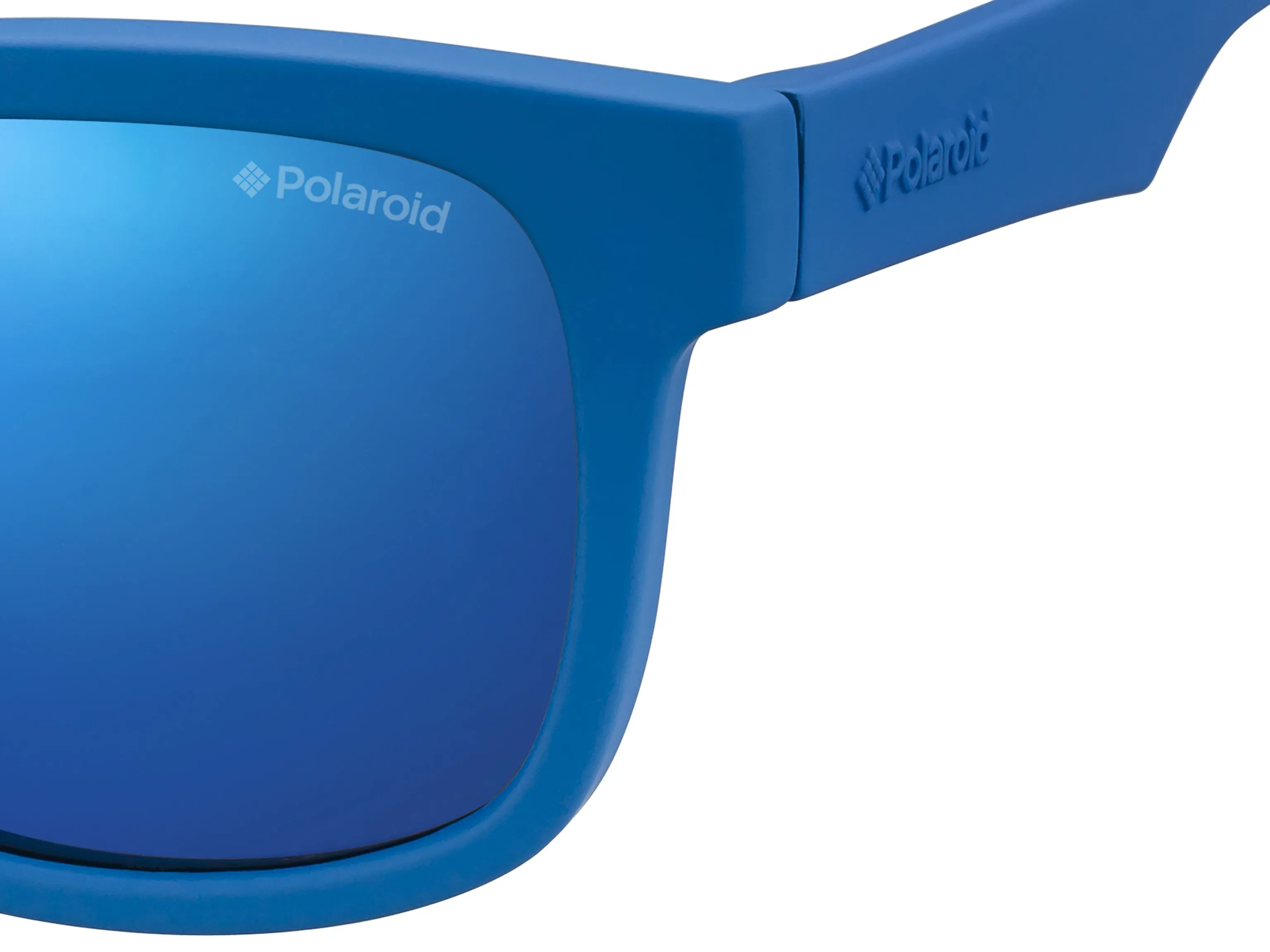 Polaroid PLD 8020/S ZDI/JY Occhiali da sole bambino Plastica Blu Squadrata Polarizzata - immagine 3