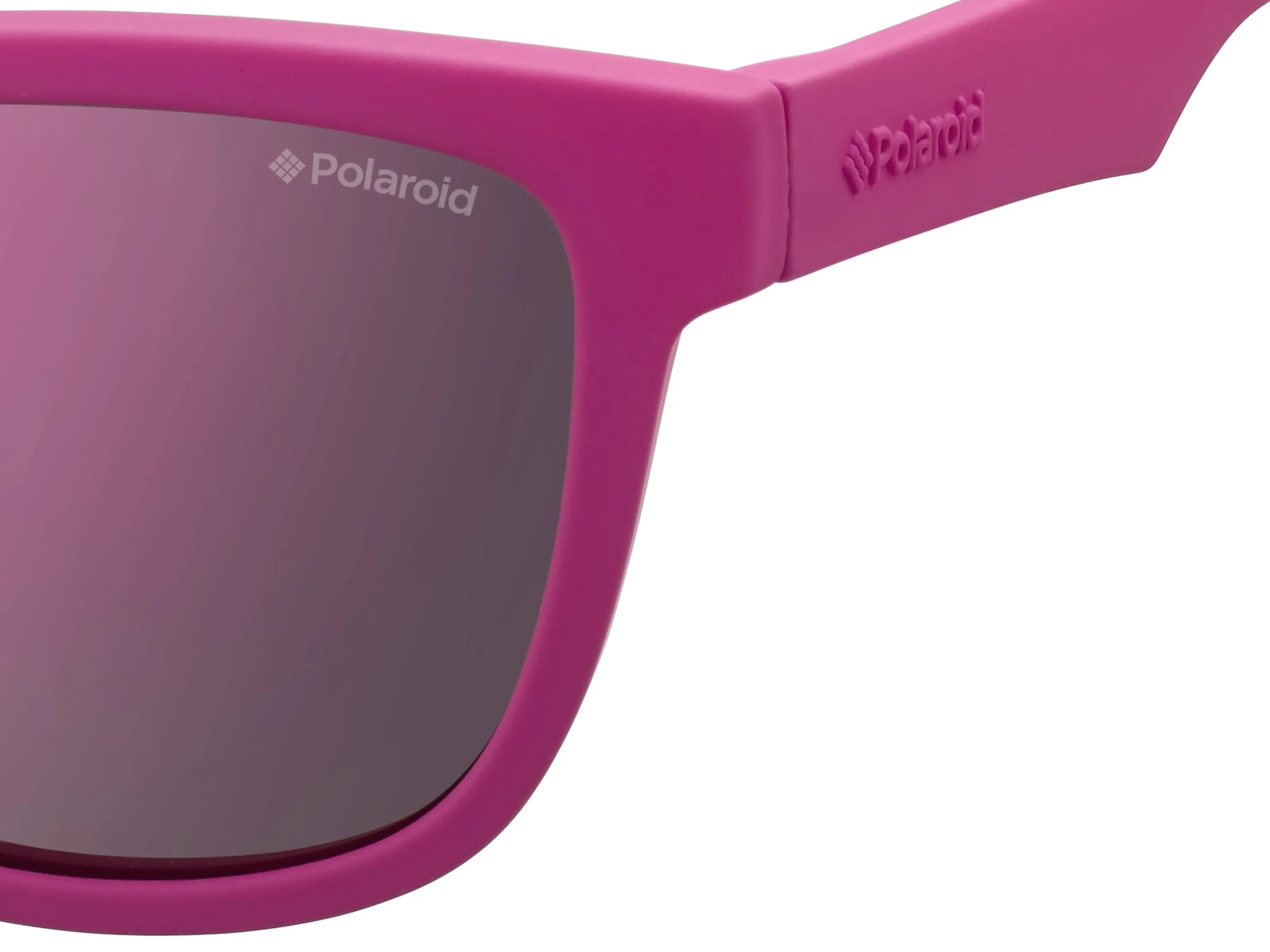 Polaroid PLD 8018/S CYQ/AI Occhiali da sole bambino Plastica Rosa Squadrata Polarizzata - immagine 3