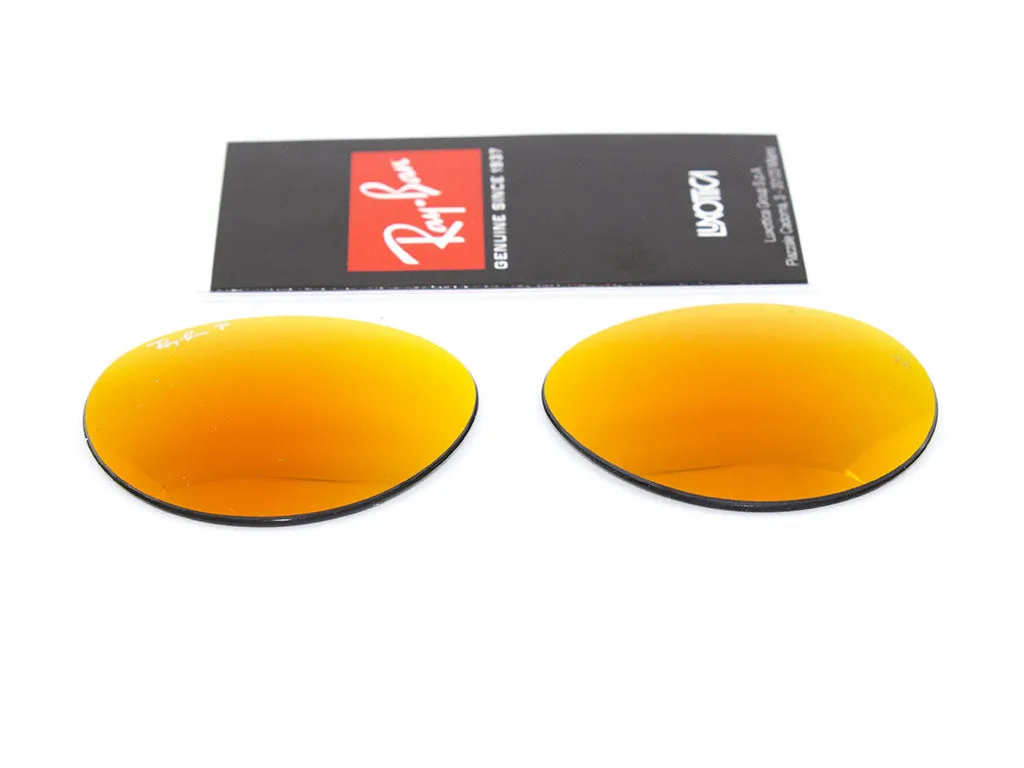 Ray - Ban Coppia di Lenti di ricambio Ray-Ban RB3447 ROUND METAL Lenti di ricambio Cristallo Rotonda - immagine 3