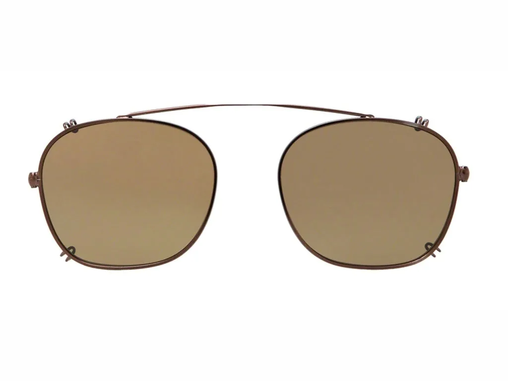 Persol PO3007C 962/83 Aggiuntivi Metallo Marrone Squadrata Polarizzata - immagine 1