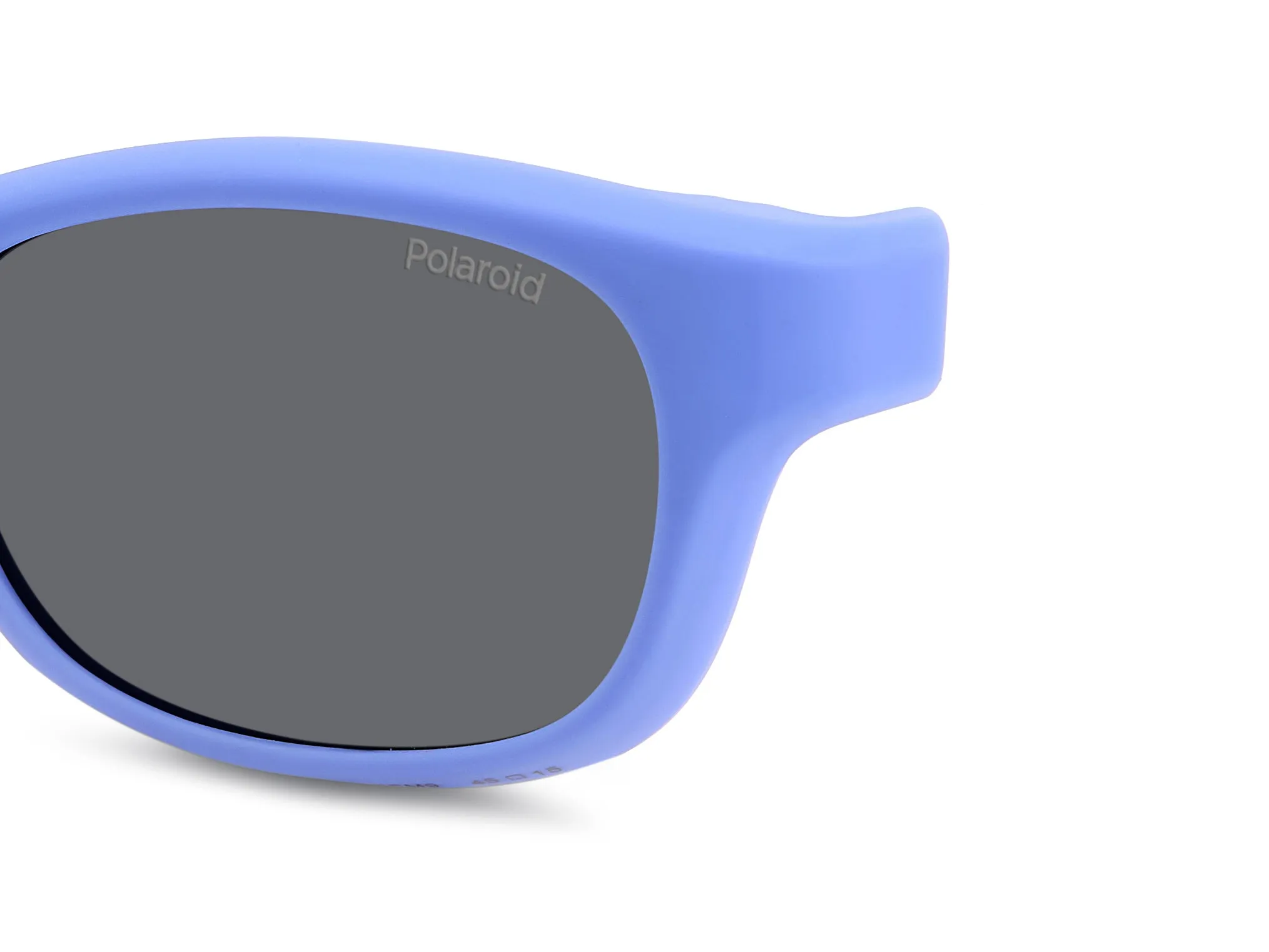 Polaroid PLD K006 CL-ON 09S/M9 Occhiali da sole bambino Plastica Lilla Grigio Squadrata Polarizzata - immagine 3