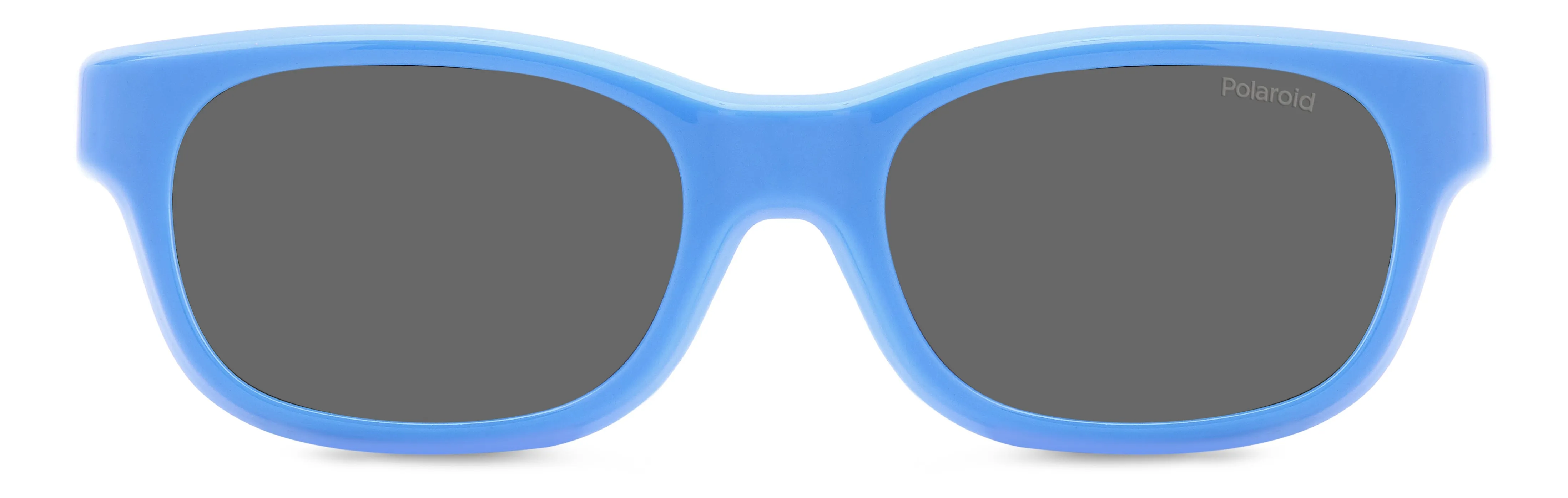 Polaroid PLD K006 CL-ON MVU/M9 Occhiali da sole bambino Plastica Azzurro Grigio Squadrata Polarizzata - immagine 2