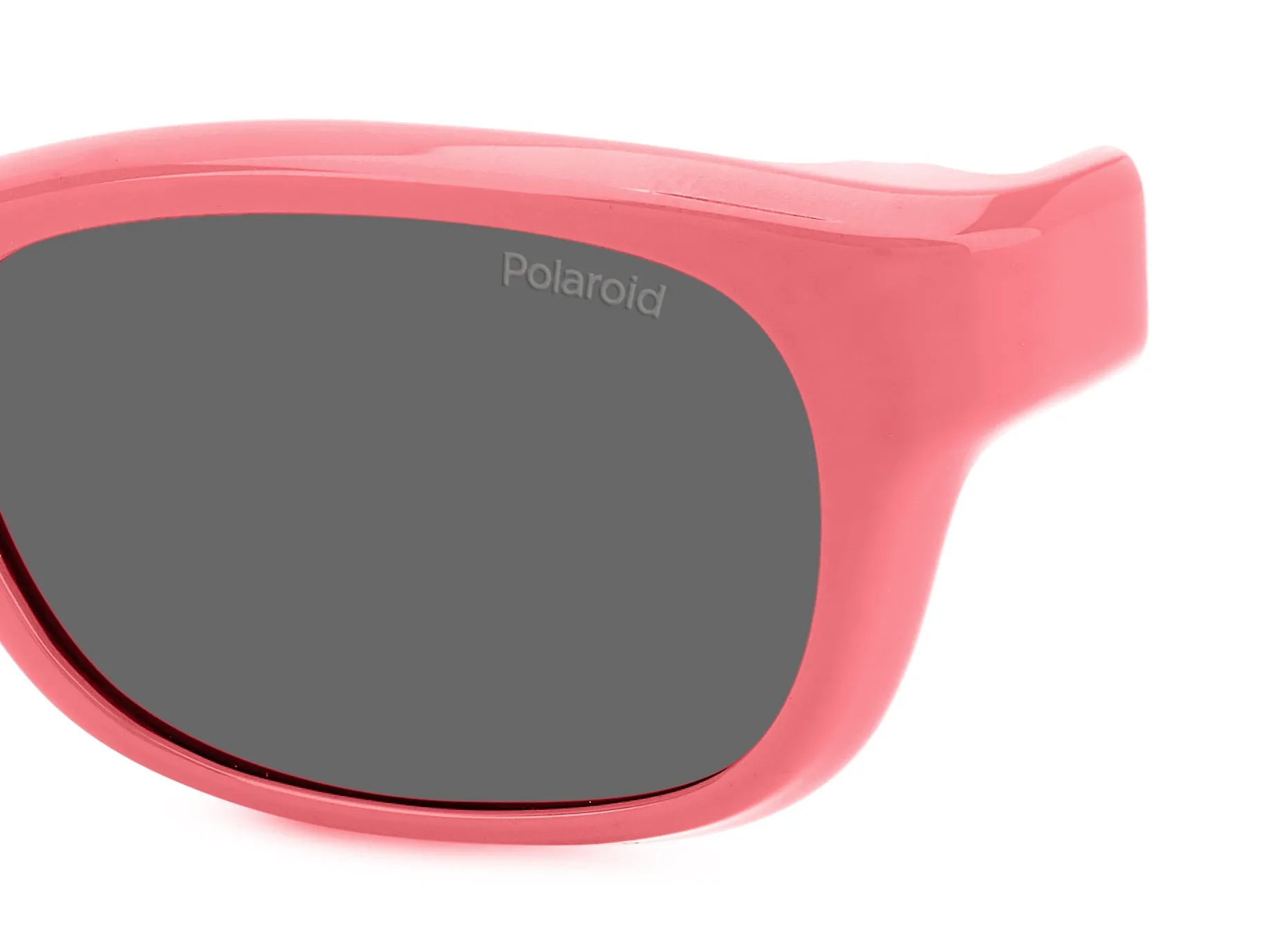 Polaroid PLD K006 CL-ON 35J/M9 Occhiali da sole bambino Plastica Rosa Grigio Squadrata Polarizzata - immagine 3