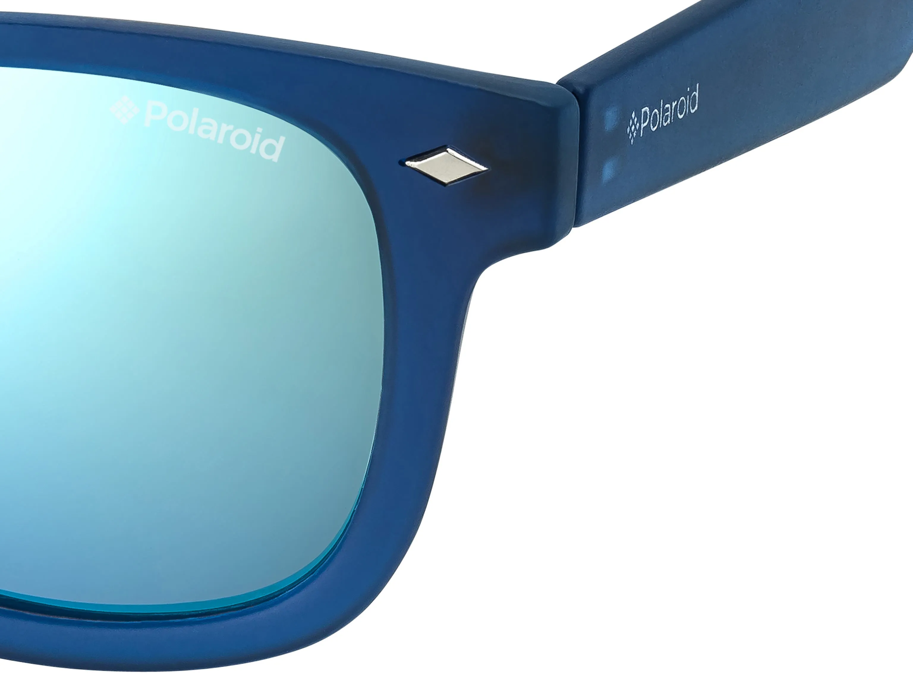 Polaroid PLD 8009/N UJO/JY Occhiali da sole bambino Plastica Blu Squadrata Polarizzata - immagine 3