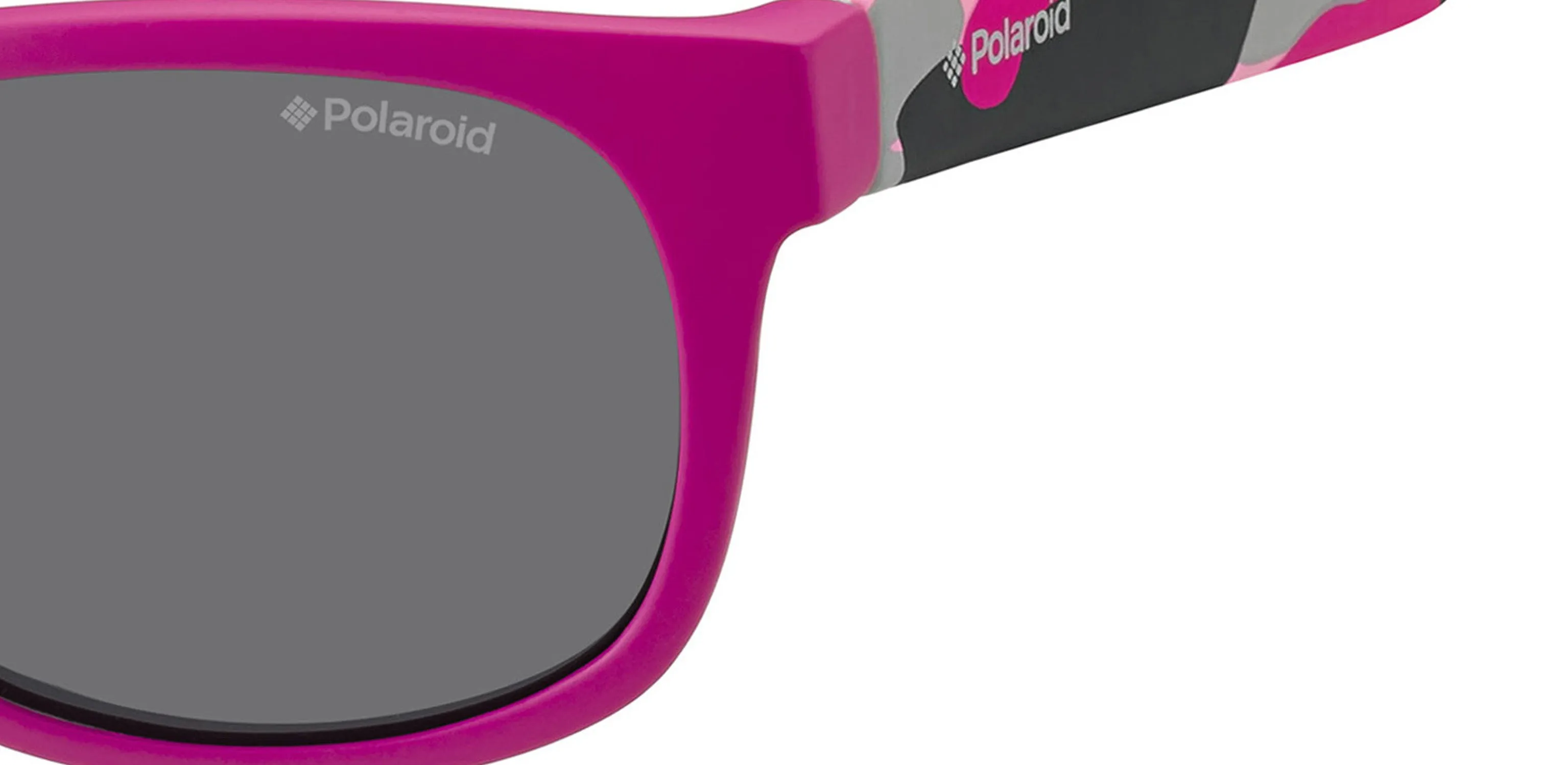 Polaroid P0300 TCS/Y2 Occhiali da sole bambino Plastica Rosa Squadrata Polarizzata - immagine 3