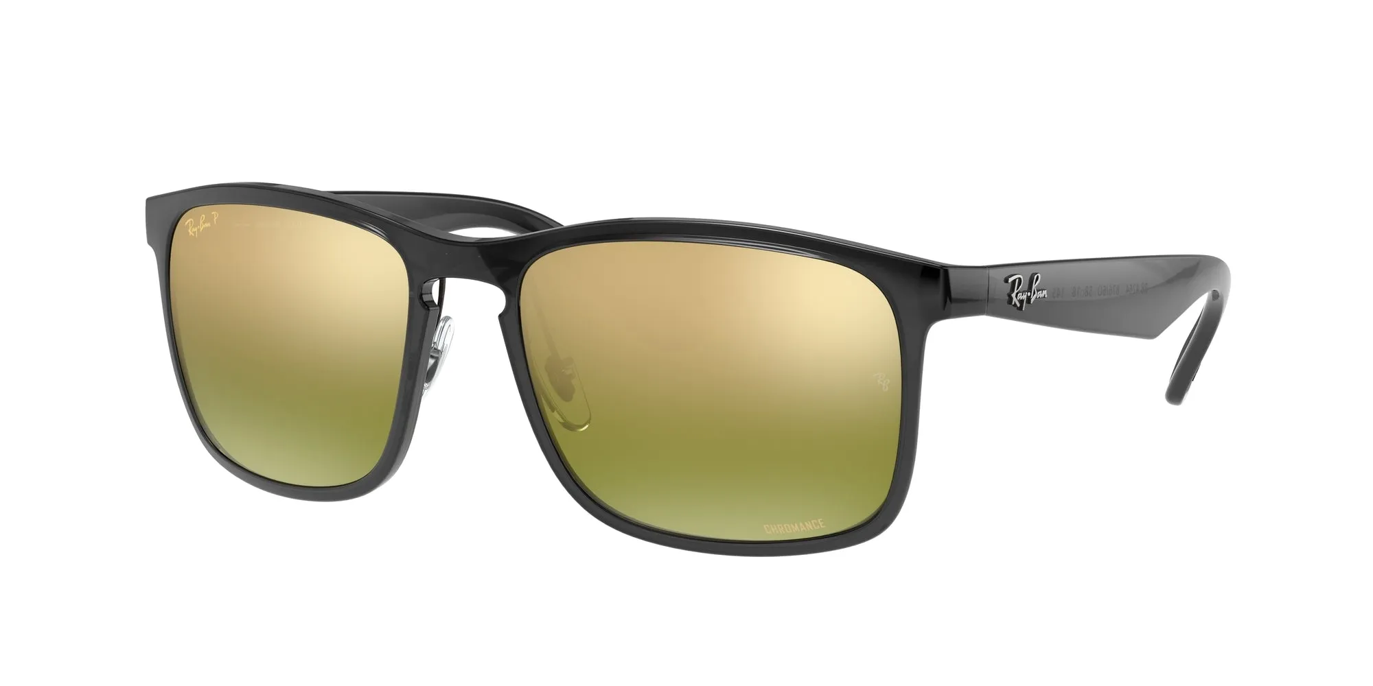Ray - Ban RB4264 876/6O Occhiali da sole Iniettato Grigio Verde Squadrata Polarizzata - immagine 1