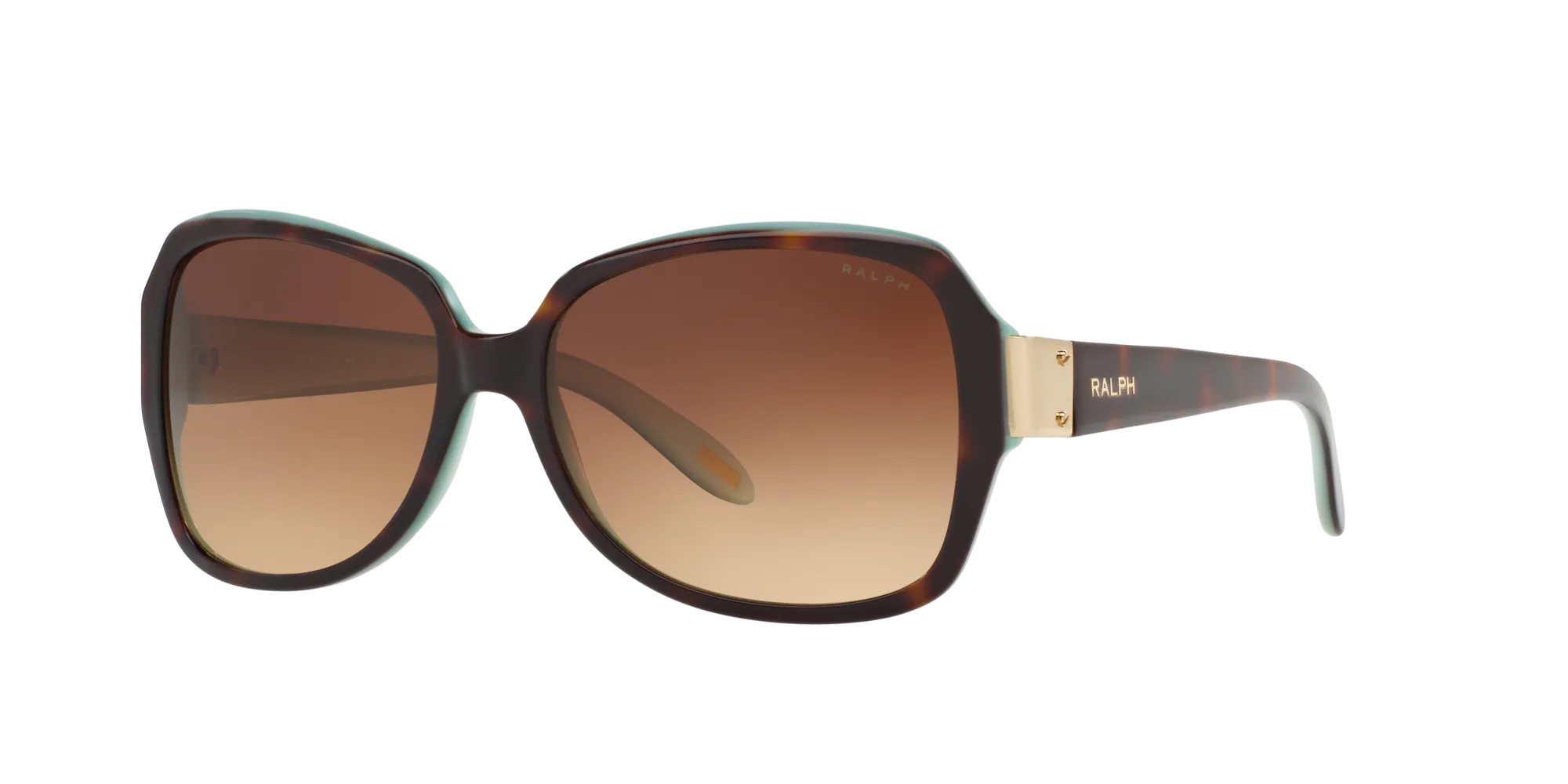 Ralph Lauren RA5138 601/13 Occhiali da sole Acetato Tartaruga Marrone Squadrata Normale Sfumato - immagine 1