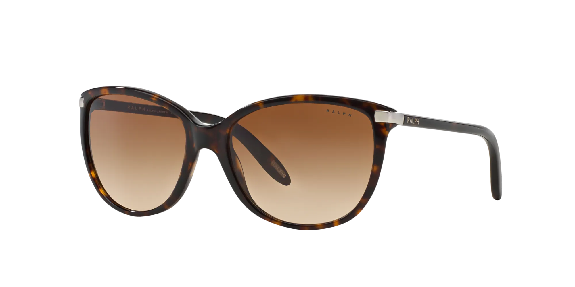 Ralph Lauren RA5160 RA5160 510/13 Occhiali da sole Acetato Tartaruga Marrone Cat Eye Normale Sfumato - immagine 1