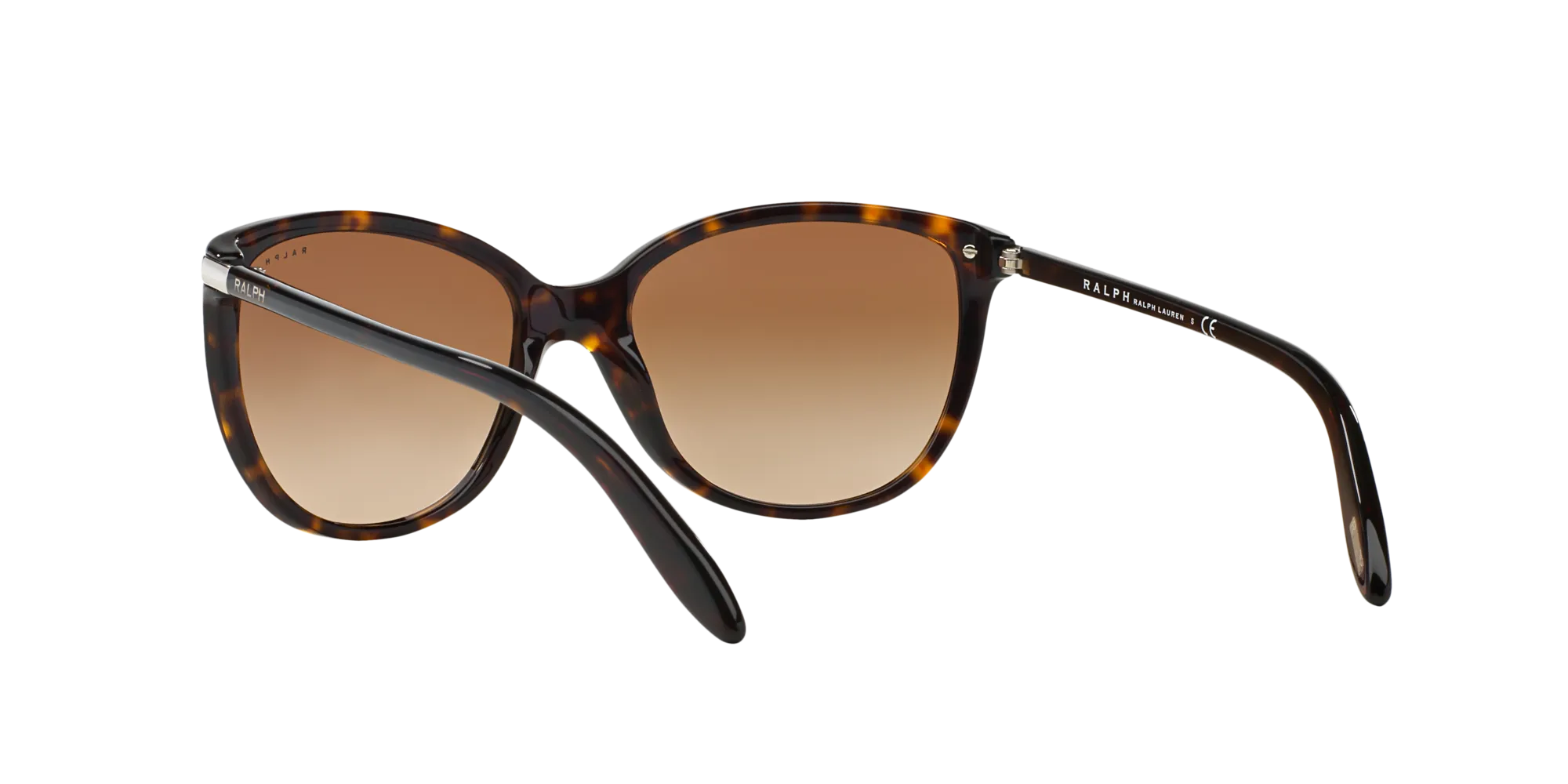 Ralph Lauren RA5160 RA5160 510/13 Occhiali da sole Acetato Tartaruga Marrone Cat Eye Normale Sfumato - immagine 4