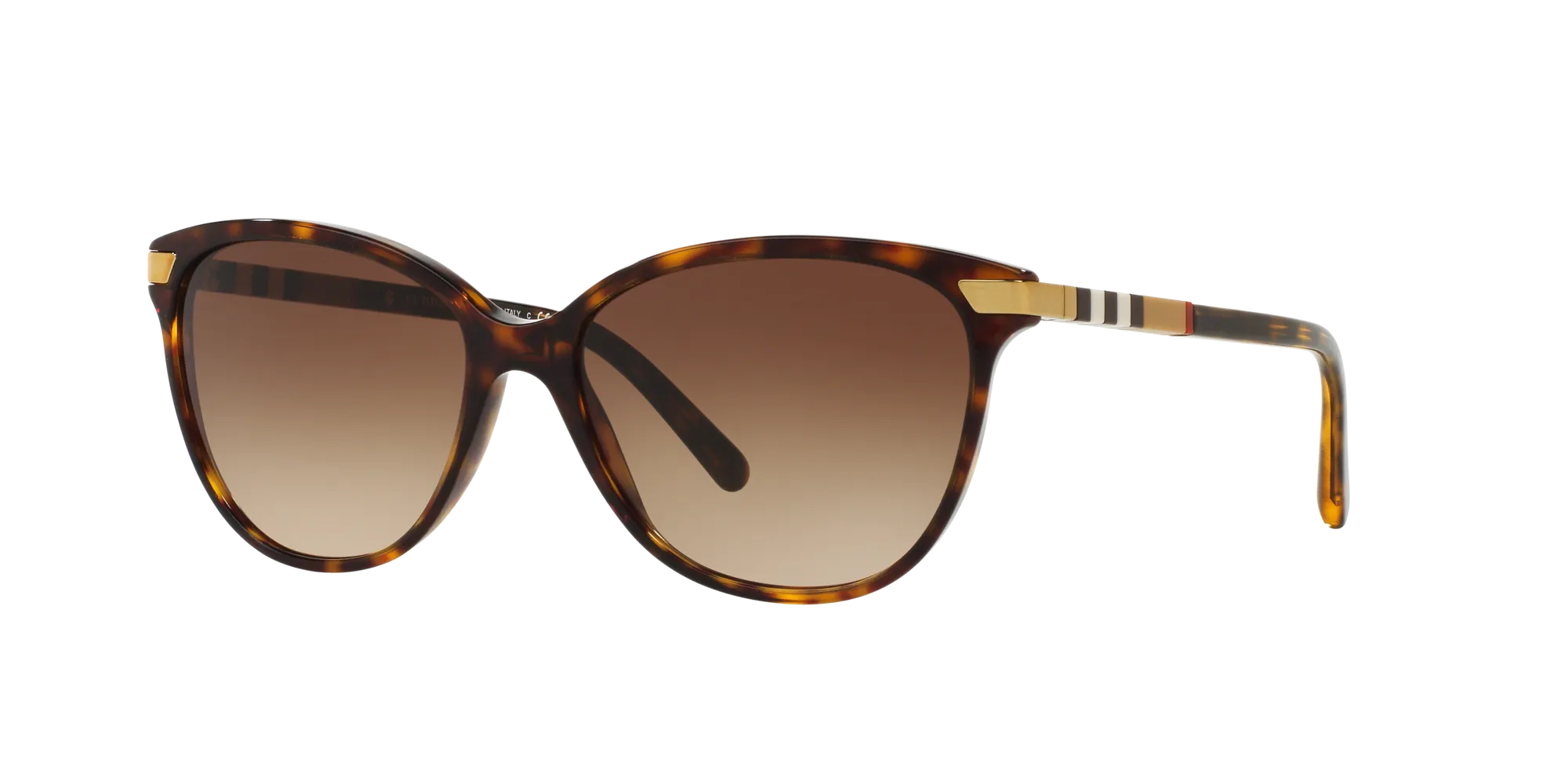 Burberry BE4216 300213 Occhiali da sole Acetato Marrone Marrone Cat Eye Normale Sfumato - immagine 1