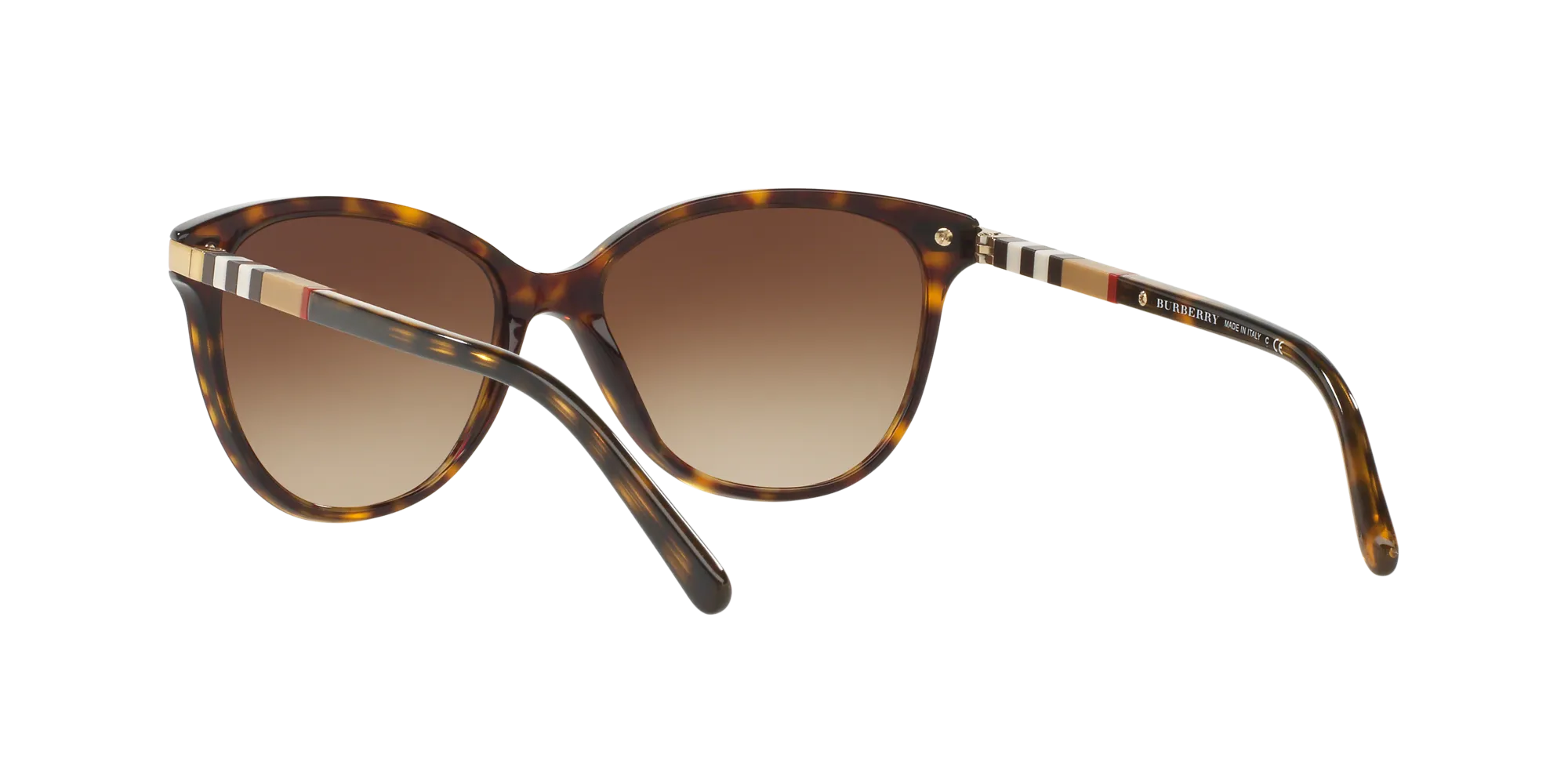 Burberry BE4216 300213 Occhiali da sole Acetato Marrone Marrone Cat Eye Normale Sfumato - immagine 4