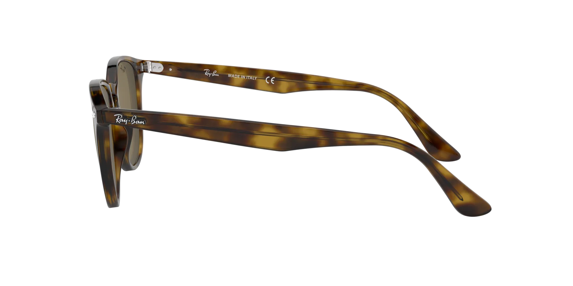 Ray - Ban RB4259 710/73 Occhiali da sole Iniettato Tartaruga Pantos Normale - immagine 3
