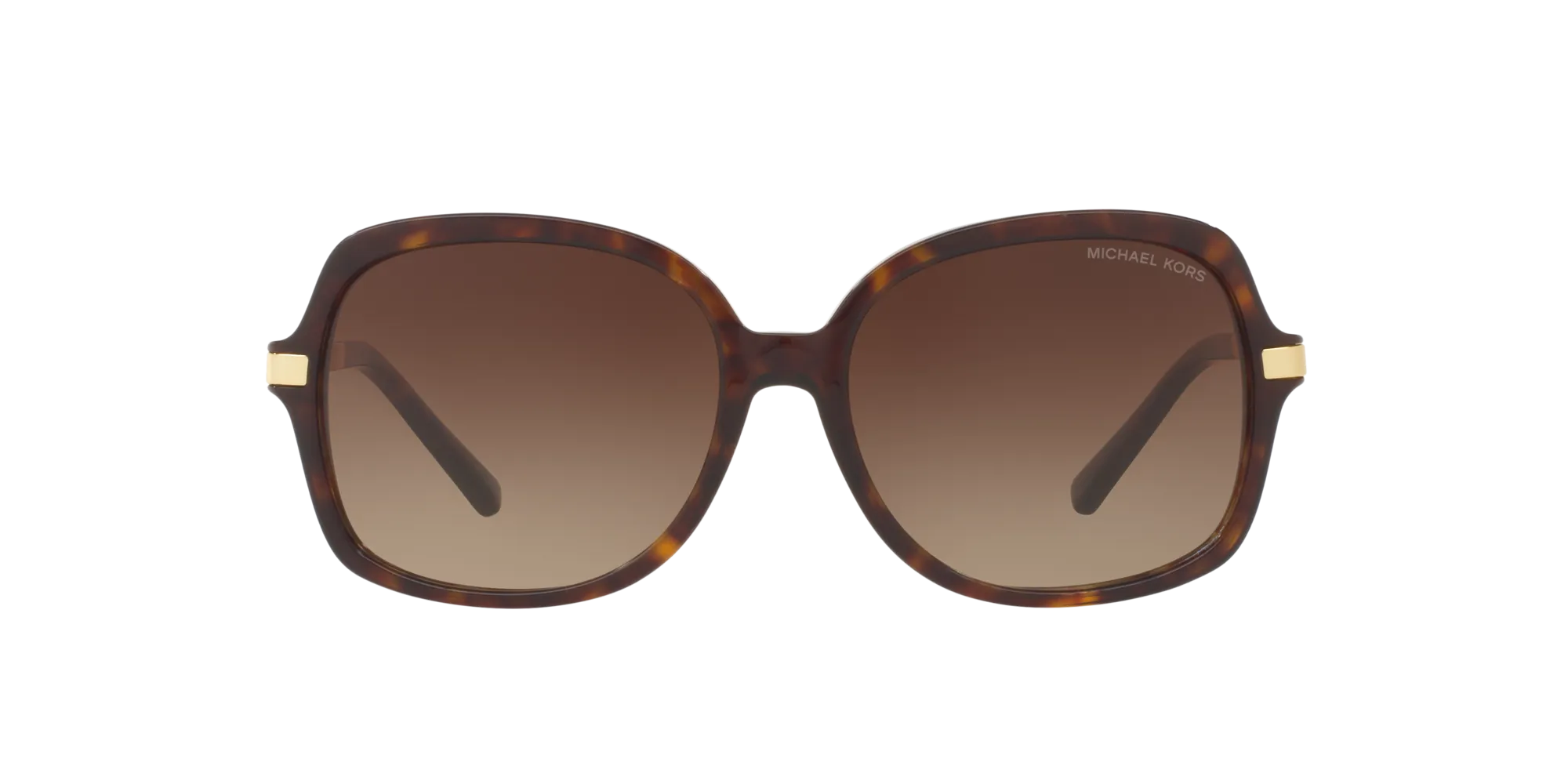 Michael Kors MK2024 ADRIANNA II 310613 Occhiali da sole Acetato Tartaruga Marrone Squadrata Normale Sfumato - immagine 2
