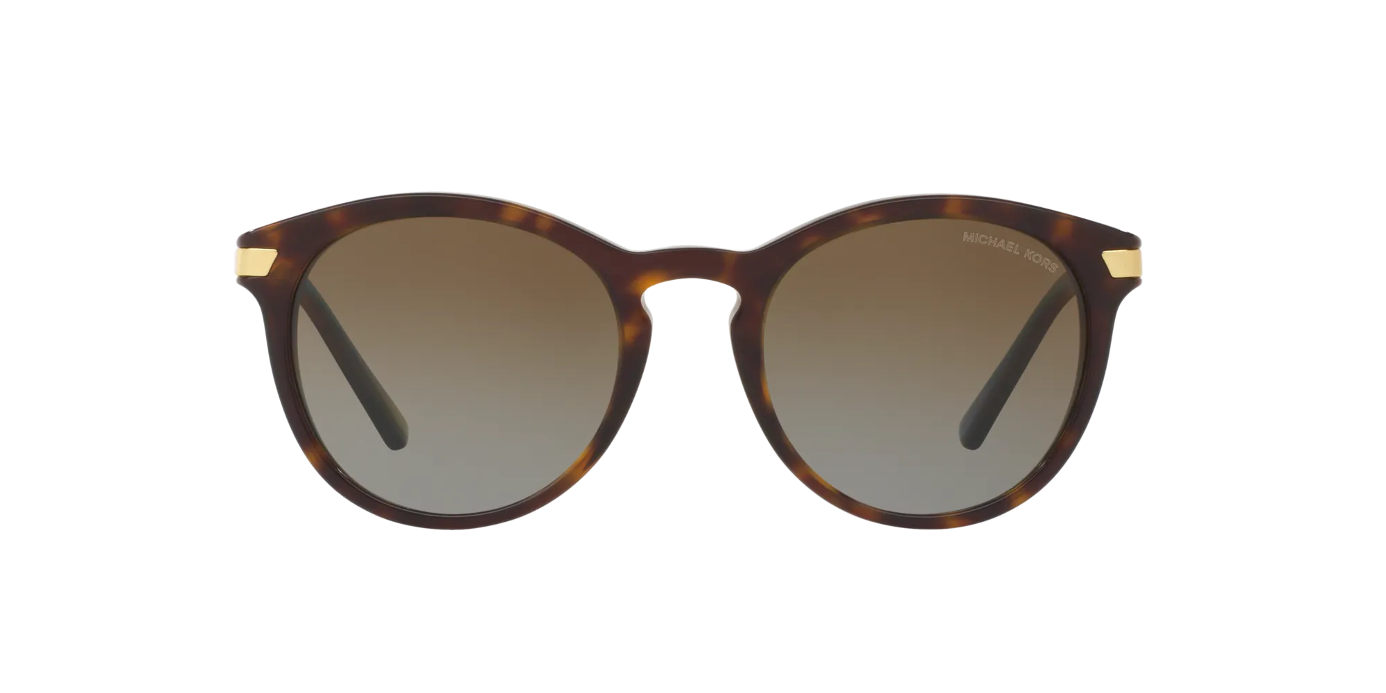 Michael Kors MK2023 ADRIANNA III 3106T5 Occhiali da sole Acetato Tartaruga Marrone Rotonda Polarizzata - immagine 2